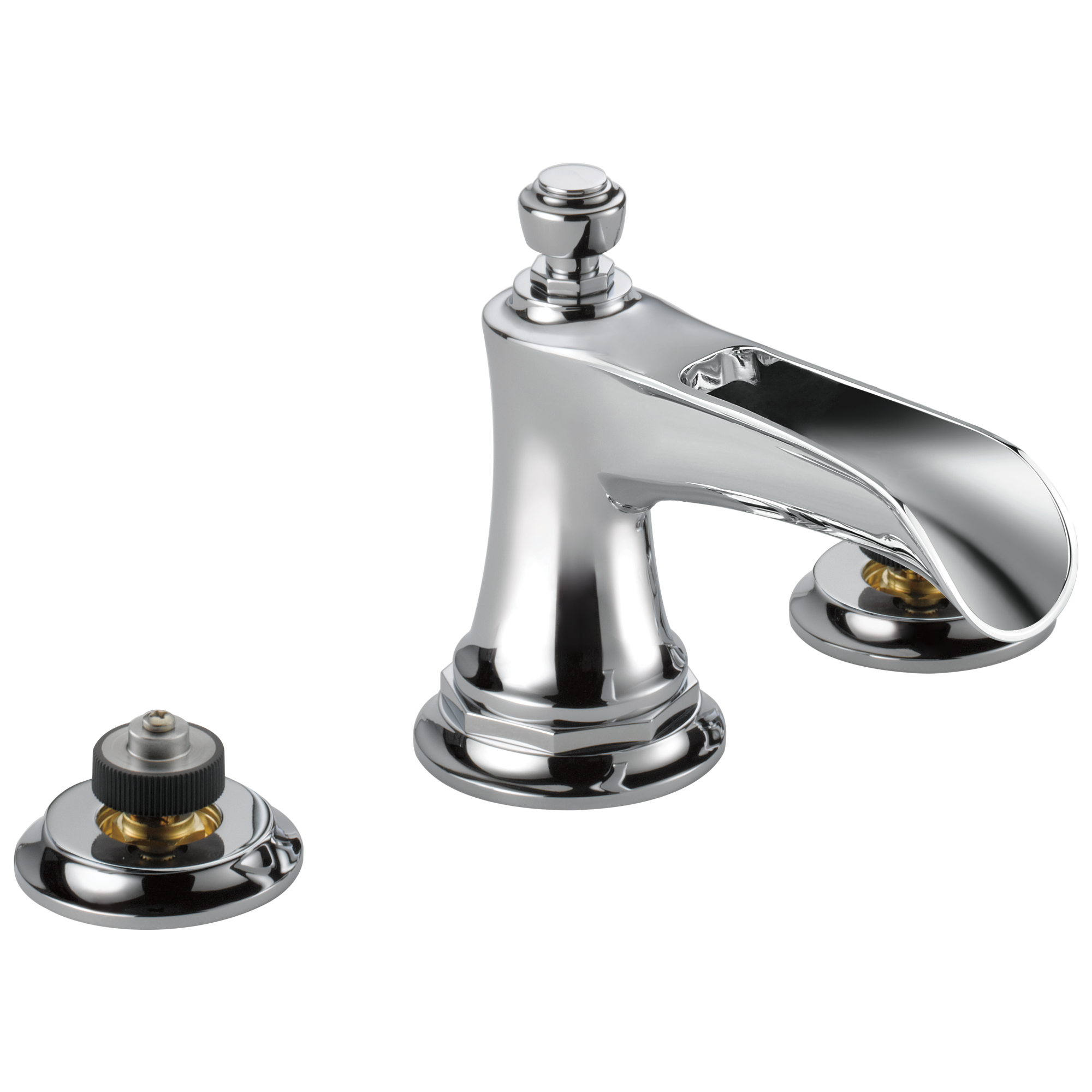 Rook Widespread Lavatory Faucet with Channel Spout - Less Handles 1.2 GPM — image 1