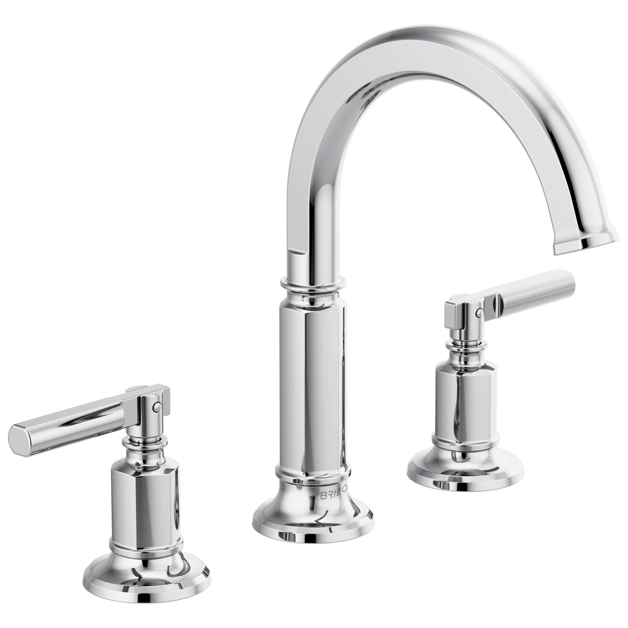 Invari Widespread Lavatory Faucet with Arc Spout - Less Handles 1.5 GPM — image 1