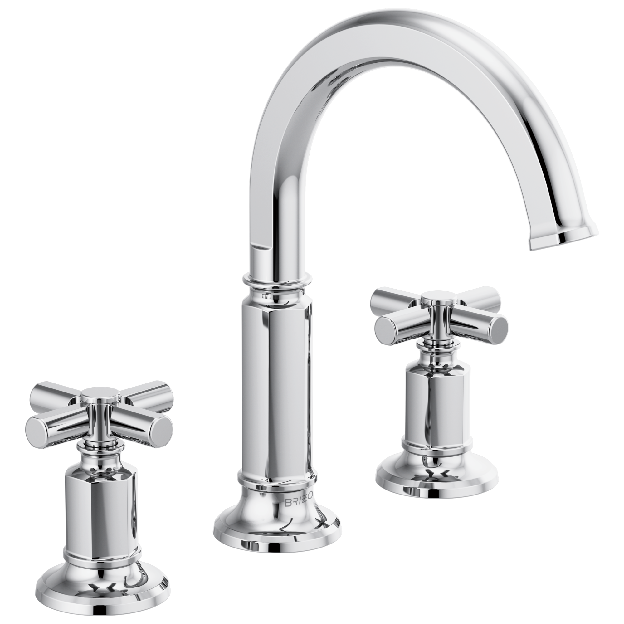 Invari Widespread Lavatory Faucet with Arc Spout - Less Handles 1.5 GPM