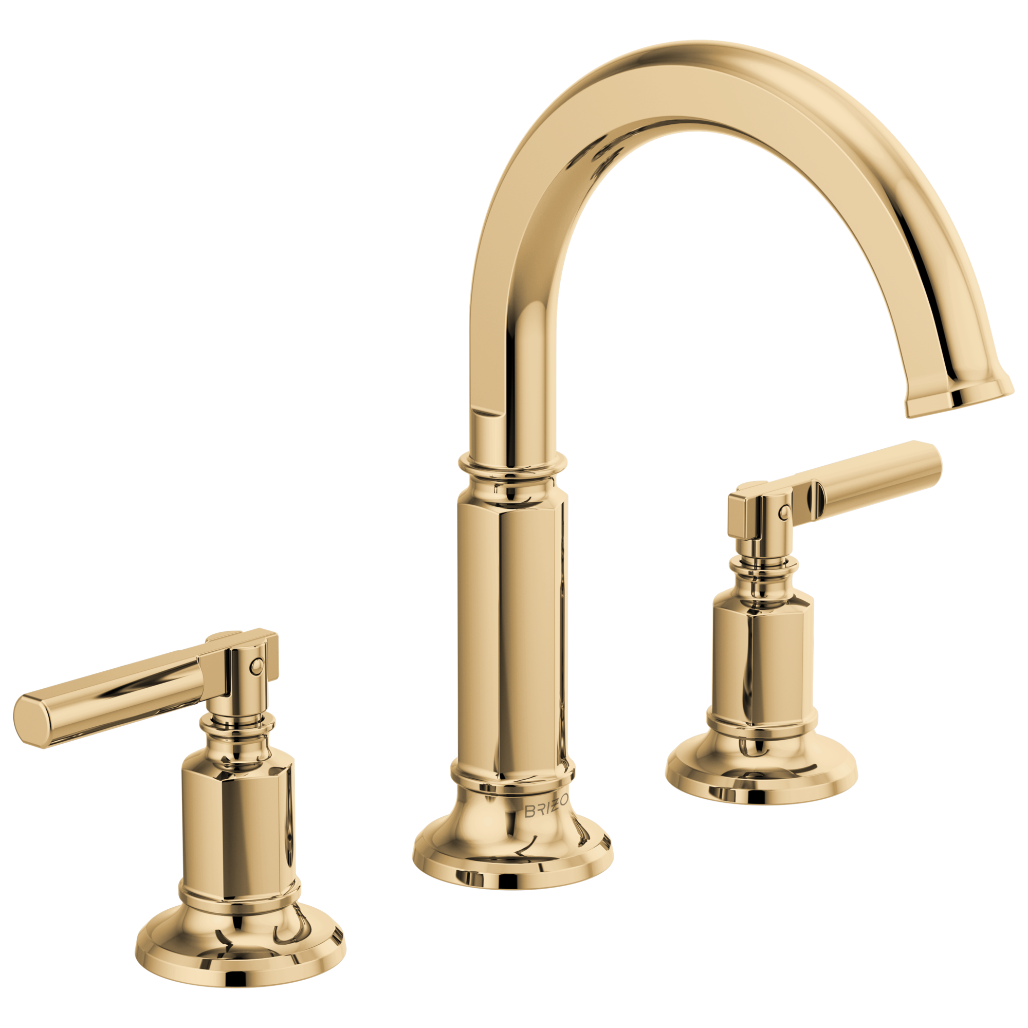 Invari Widespread Lavatory Faucet with Arc Spout - Less Handles 1.5 GPM