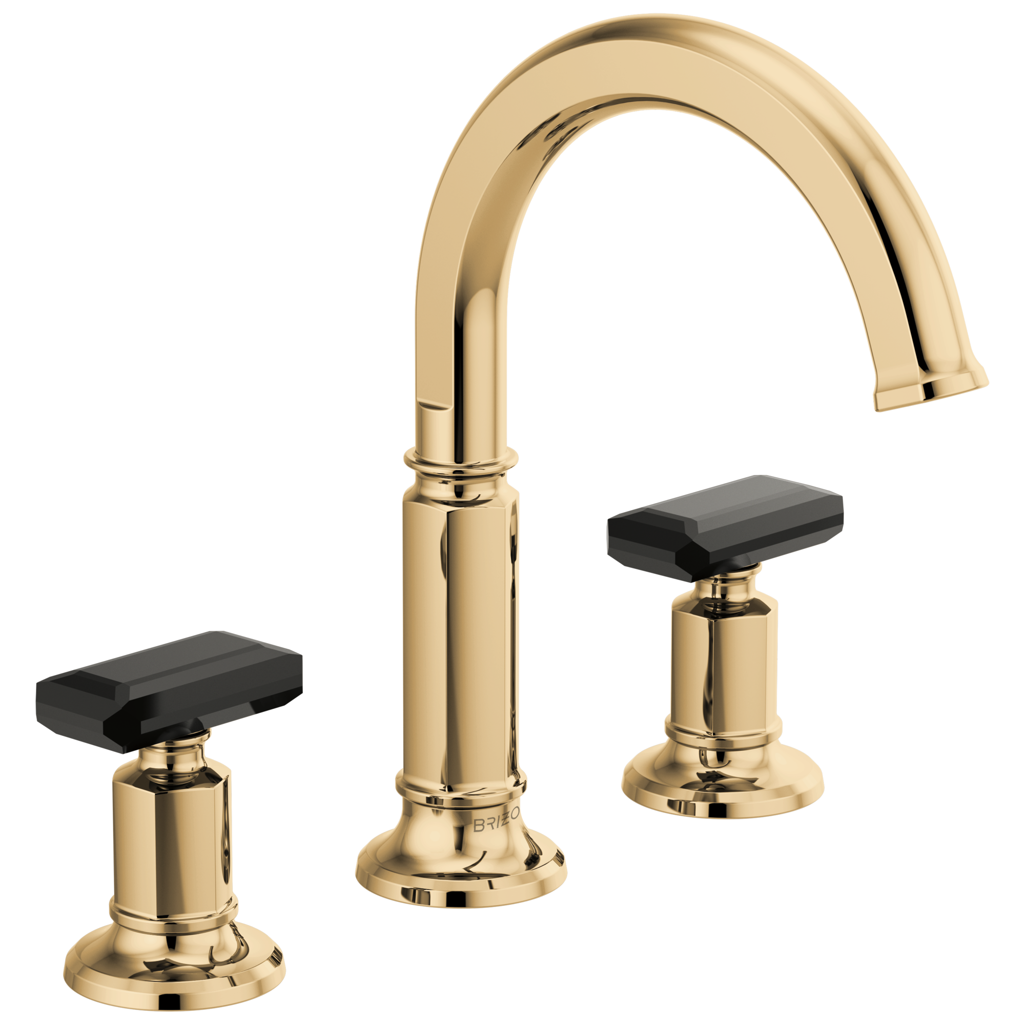 Invari Widespread Lavatory Faucet with Arc Spout - Less Handles 1.5 GPM