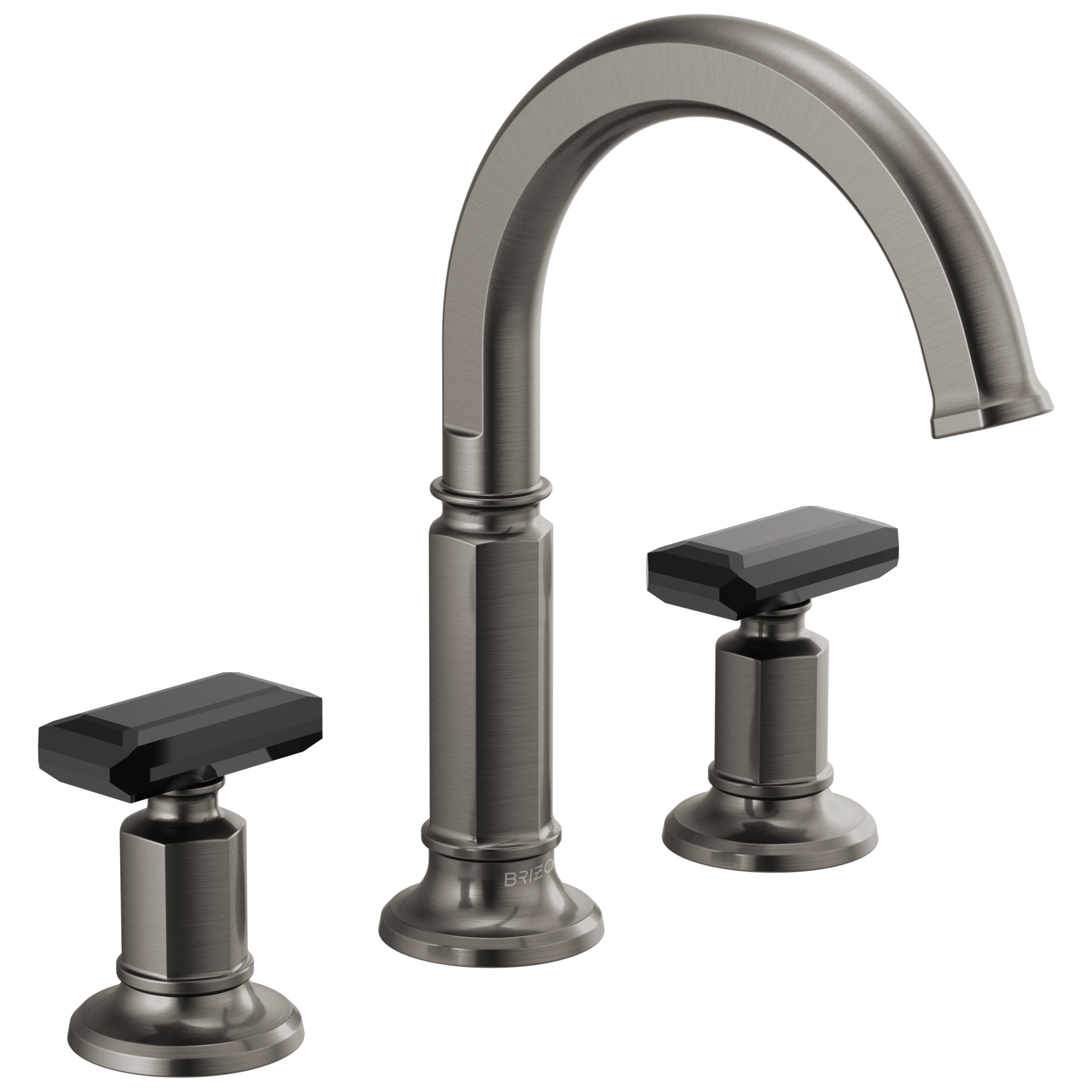 Invari Widespread Lavatory Faucet with Arc Spout - Less Handles 1.5 GPM