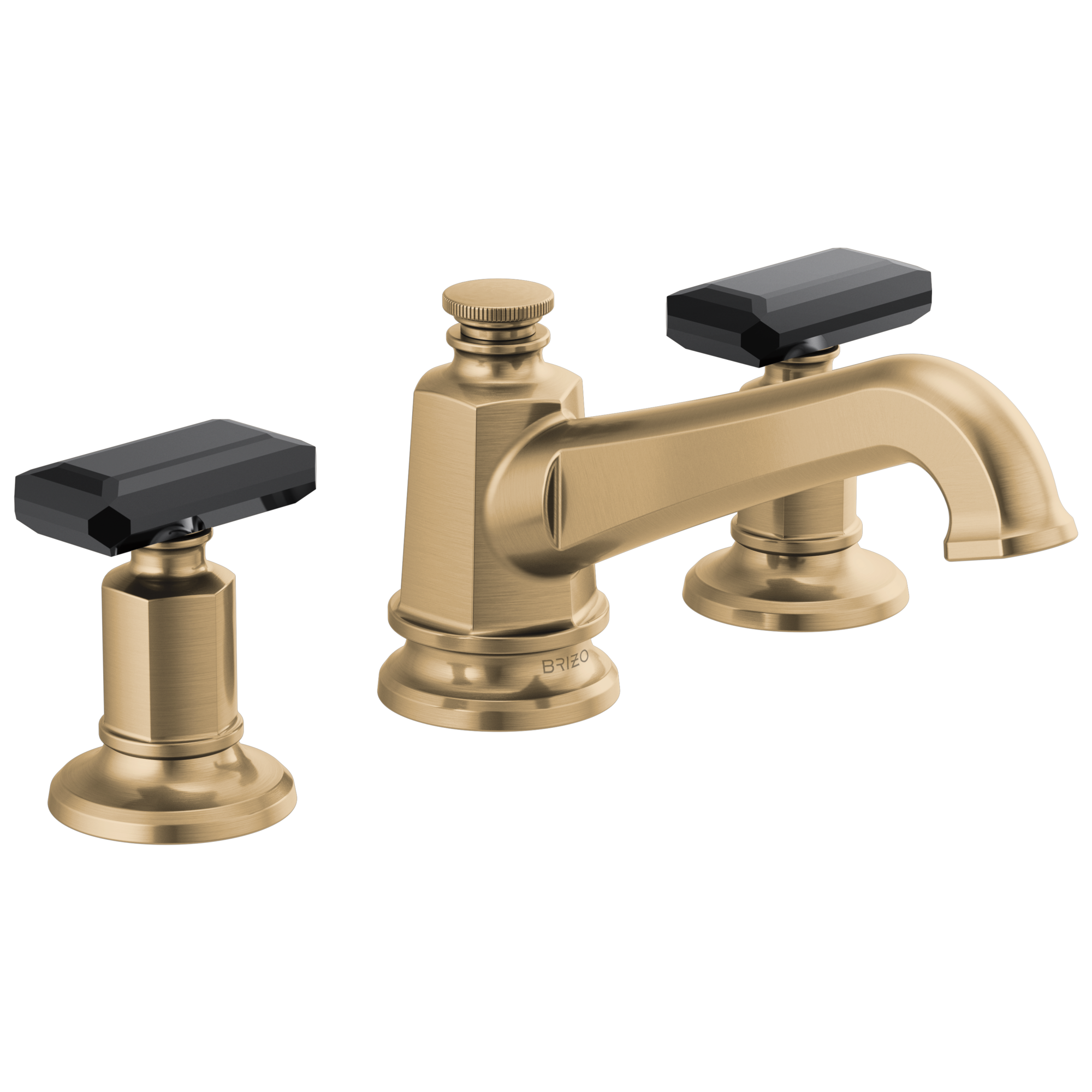 Invari Widespread Lavatory Faucet with Angled Spout - Less Handles 1.5 GPM