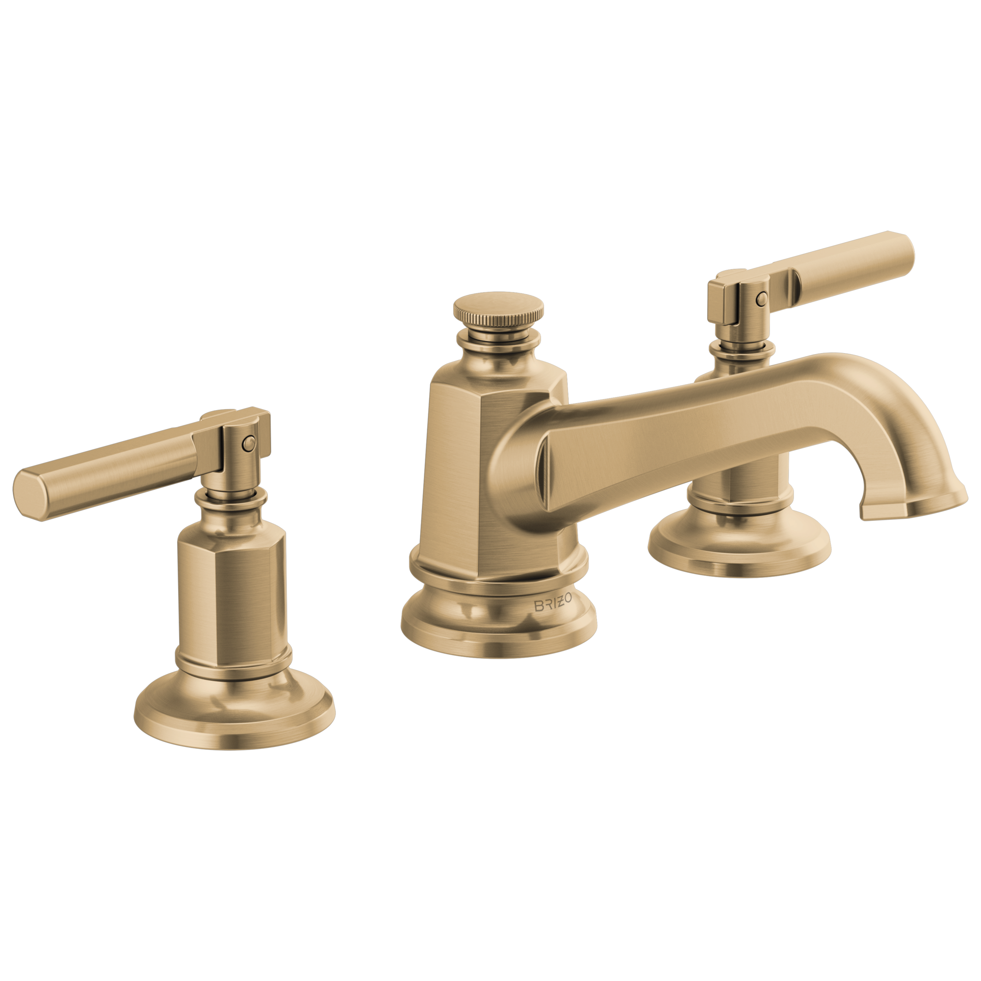 Invari Widespread Lavatory Faucet with Angled Spout - Less Handles 1.5 GPM — image 1