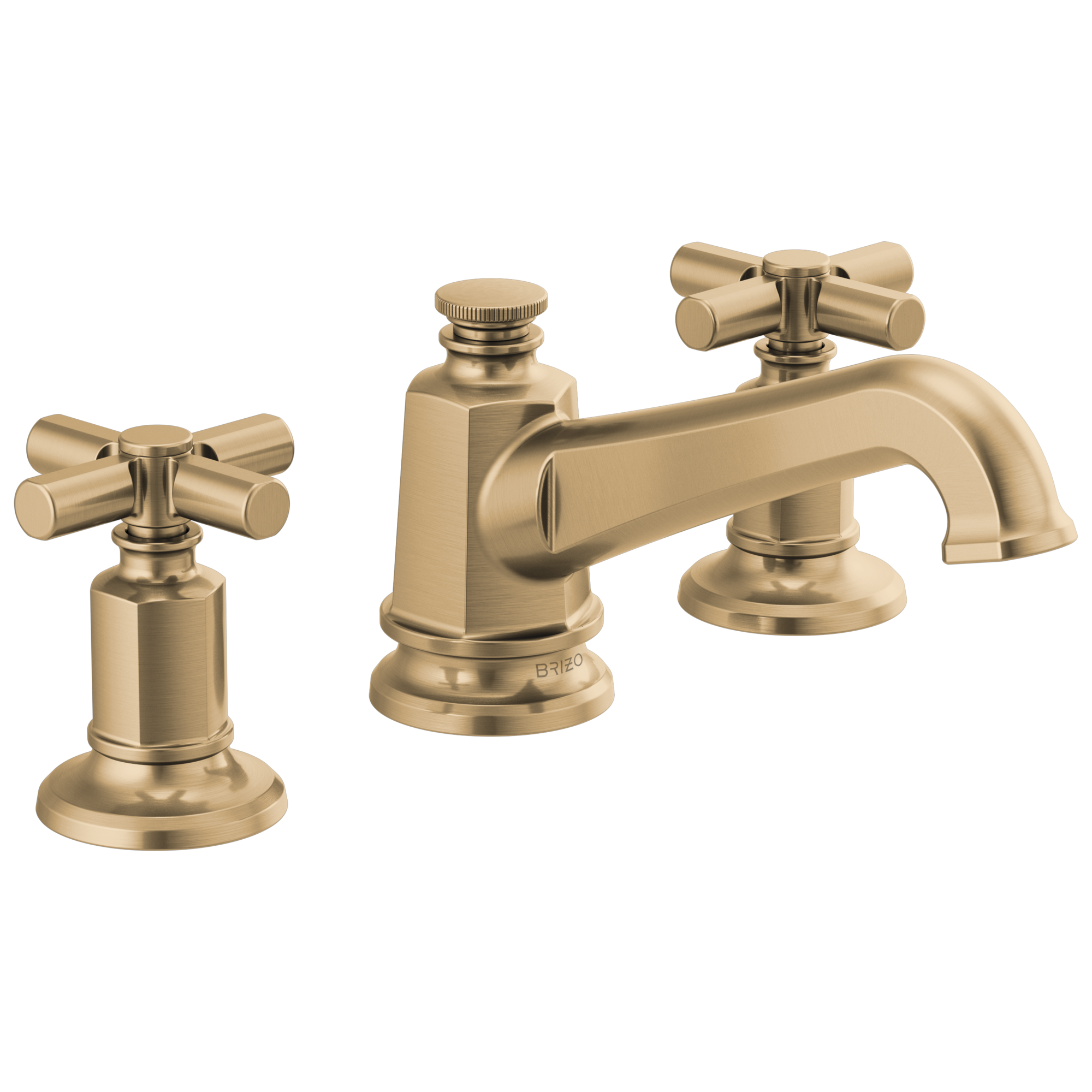 Invari Widespread Lavatory Faucet with Angled Spout - Less Handles 1.5 GPM — image 1