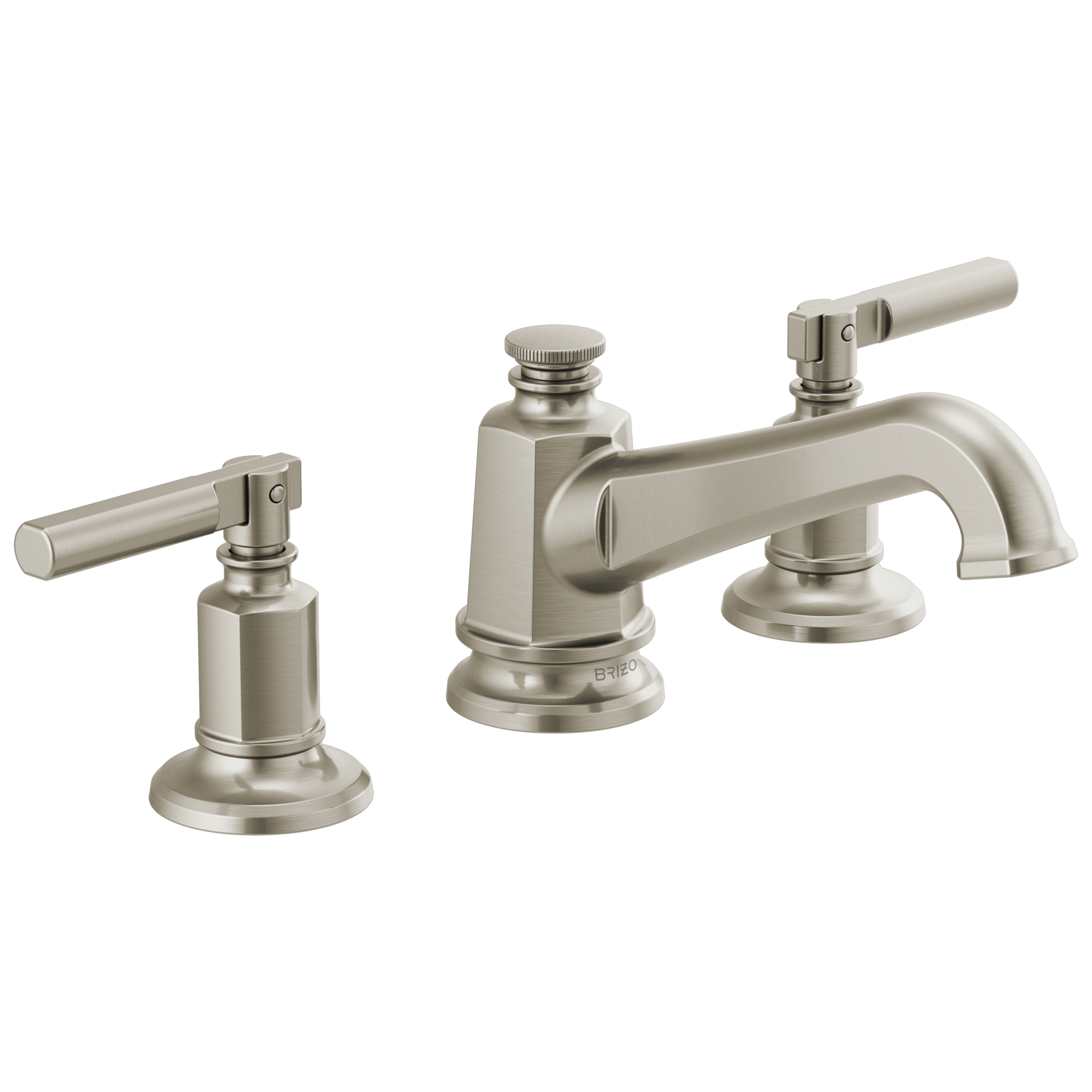 Invari Widespread Lavatory Faucet with Angled Spout - Less Handles 1.5 GPM