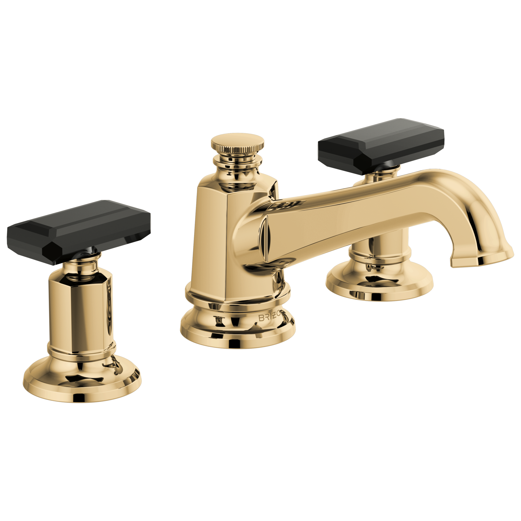 Invari Widespread Lavatory Faucet with Angled Spout - Less Handles 1.2 GPM — image 1
