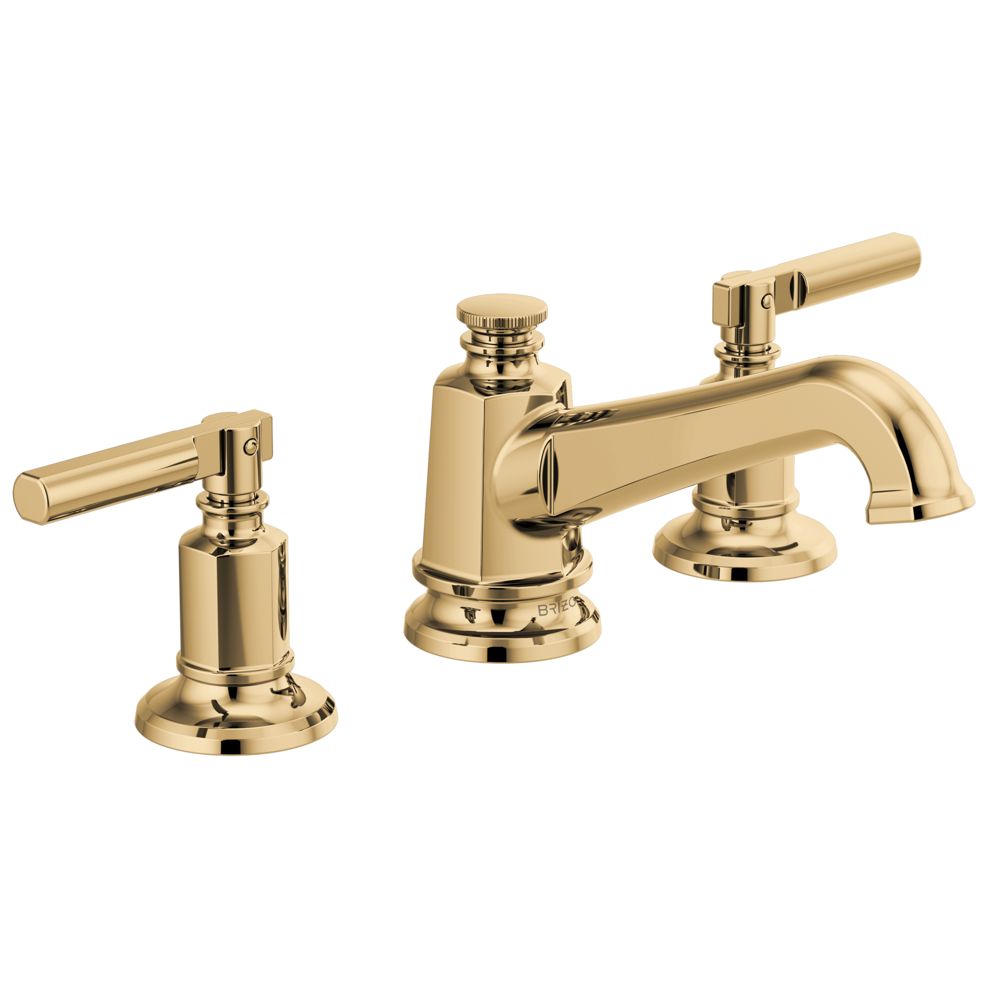 Invari Widespread Lavatory Faucet with Angled Spout - Less Handles 1.2 GPM — image 1