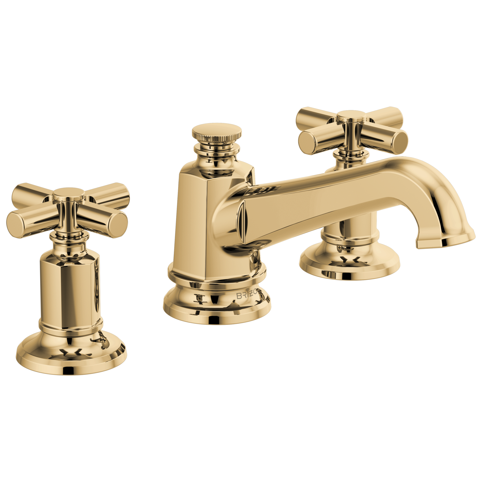 Invari Widespread Lavatory Faucet with Angled Spout - Less Handles 1.5 GPM