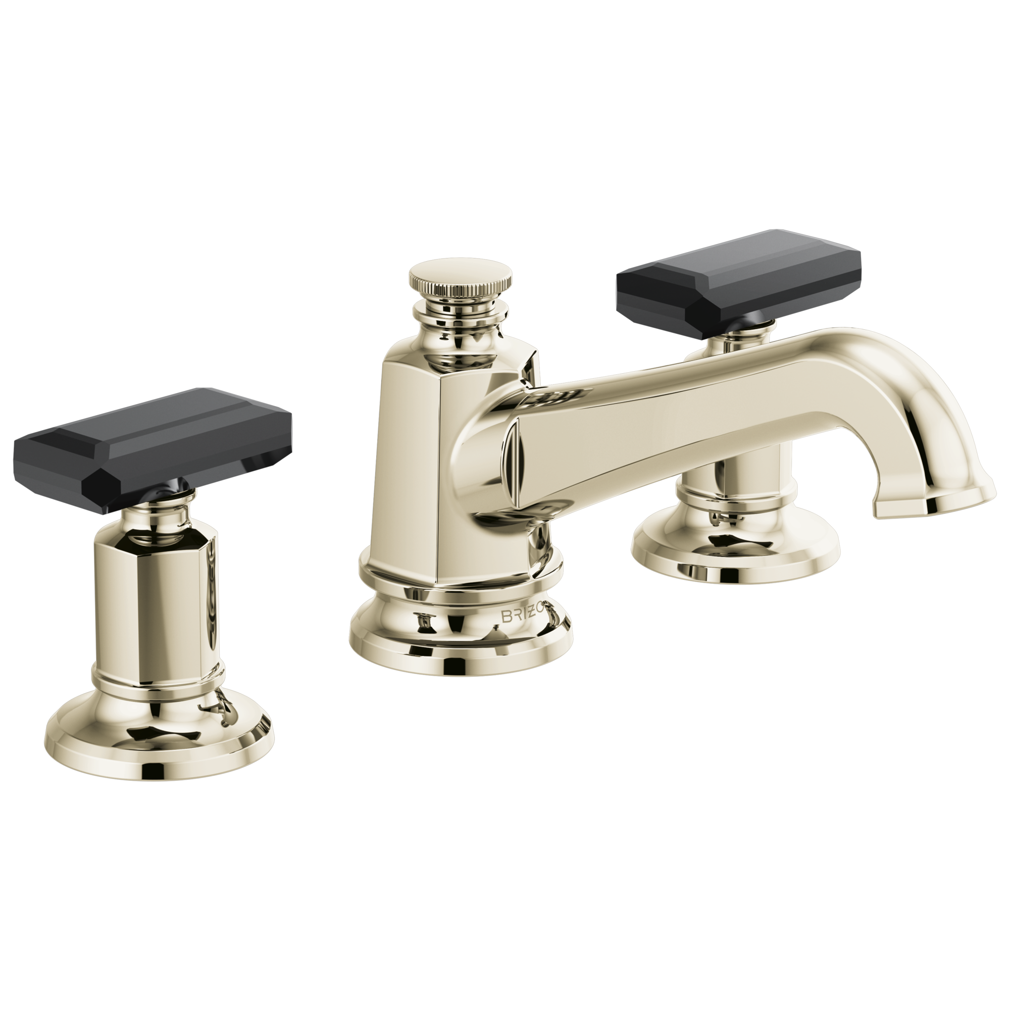 Invari Widespread Lavatory Faucet with Angled Spout - Less Handles 1.5 GPM