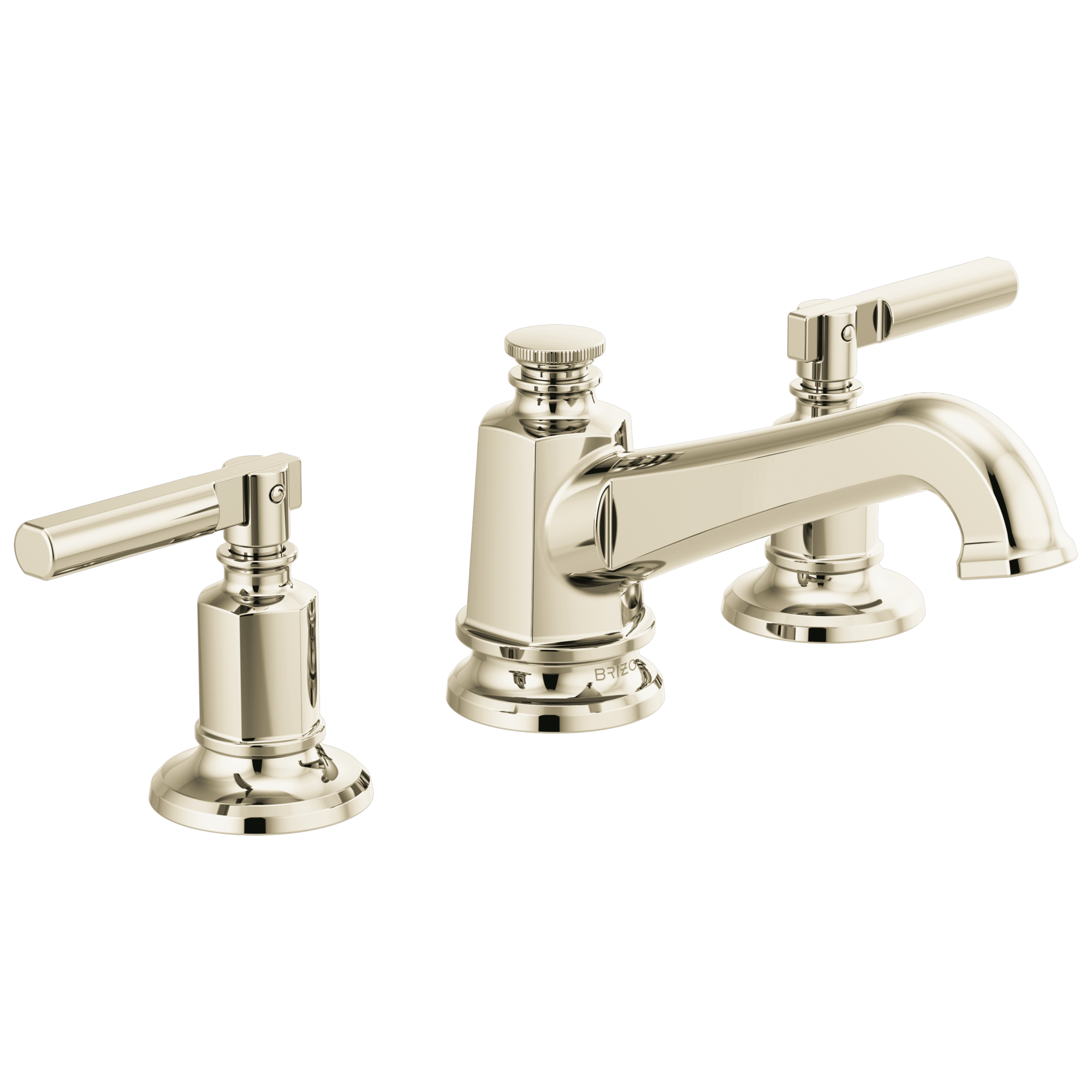 Invari Widespread Lavatory Faucet with Angled Spout - Less Handles 1.5 GPM — image 1