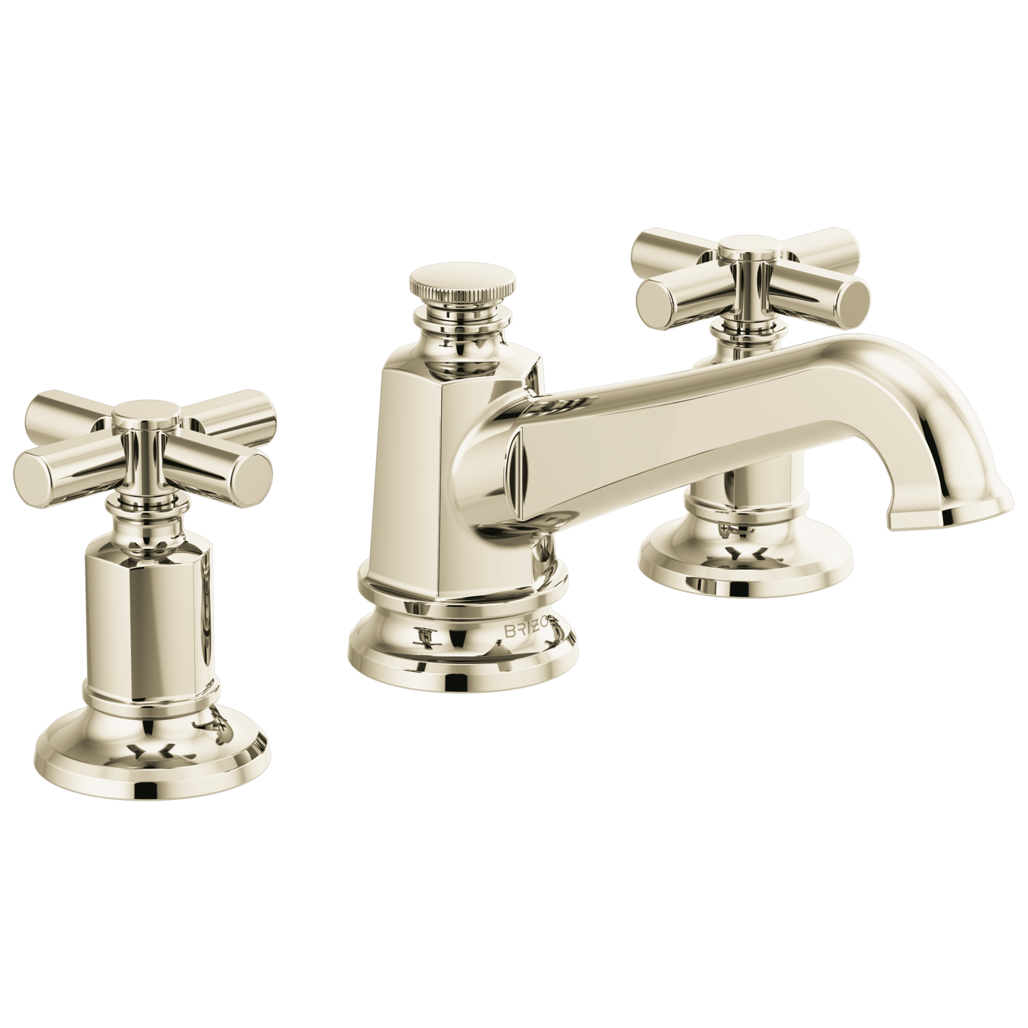 Invari Widespread Lavatory Faucet with Angled Spout - Less Handles 1.5 GPM — image 1