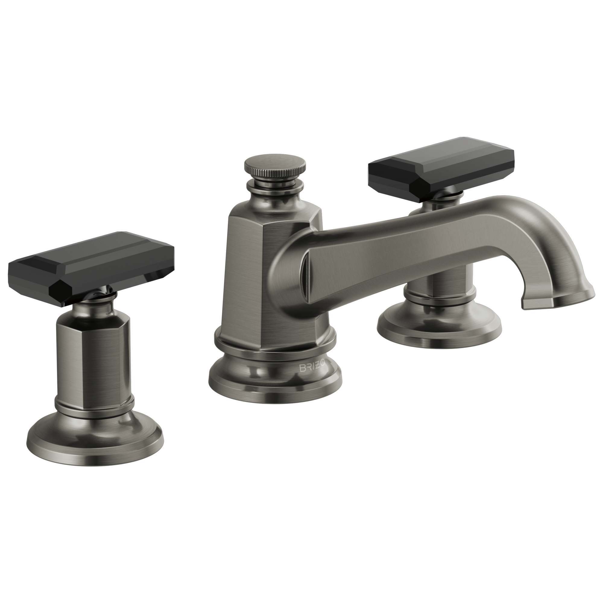 Invari Widespread Lavatory Faucet with Angled Spout - Less Handles 1.2 GPM