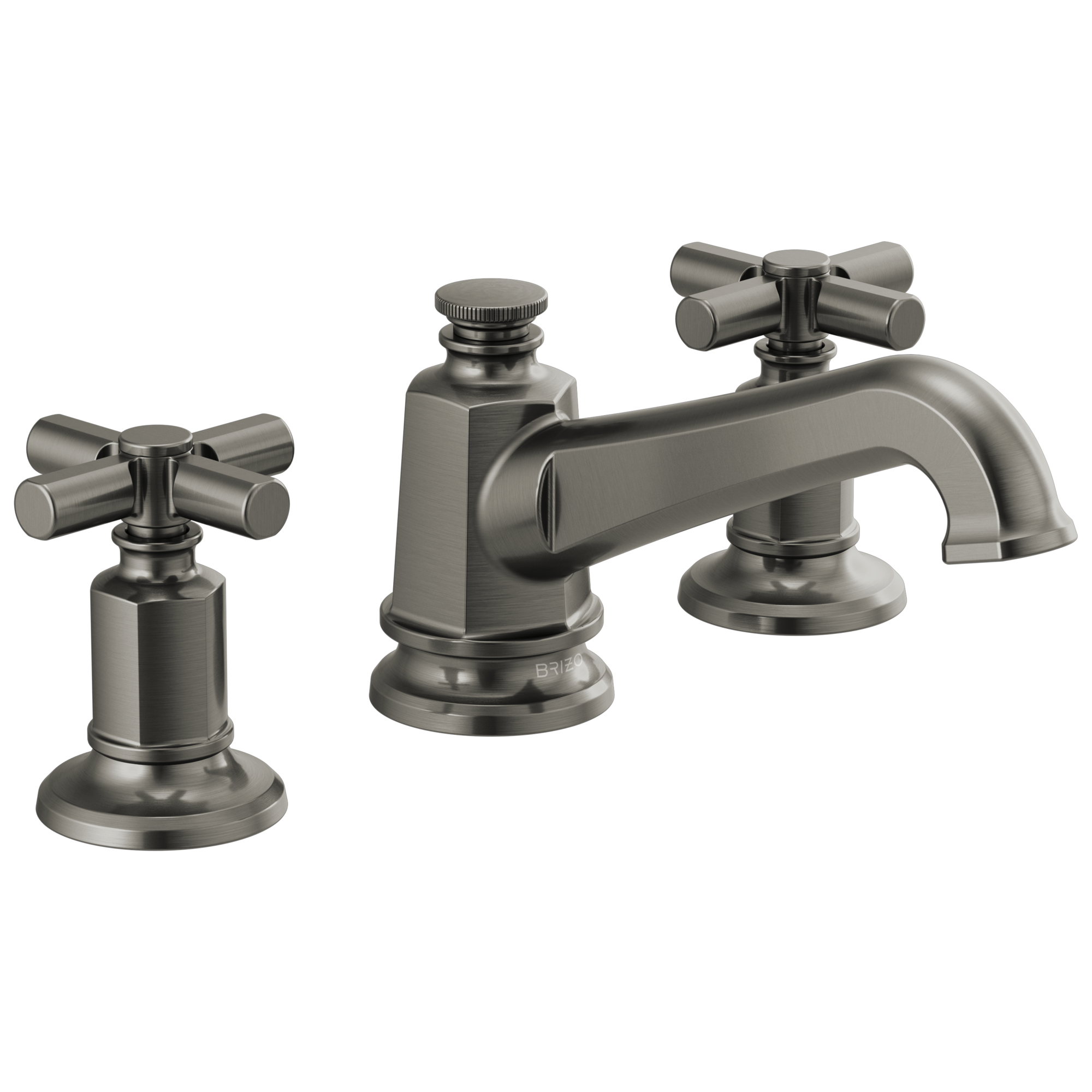 Invari Widespread Lavatory Faucet with Angled Spout - Less Handles 1.2 GPM — image 1