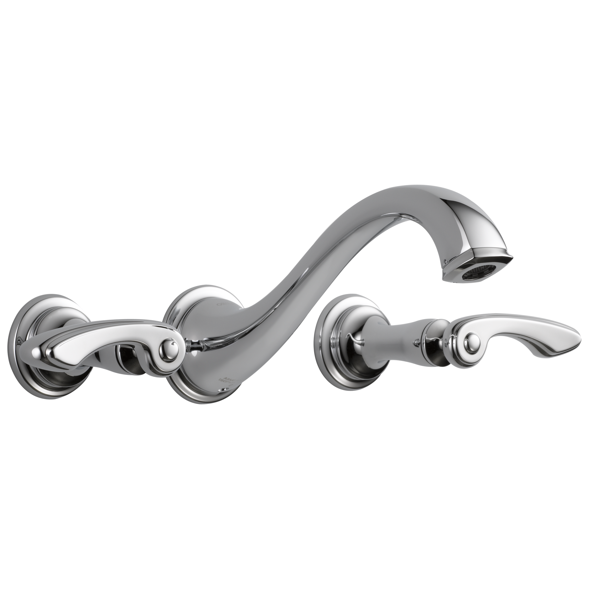 Charlotte Two-Handle Wall Mount Lavatory Faucet - Less Handles 1.2 GPM — image 1