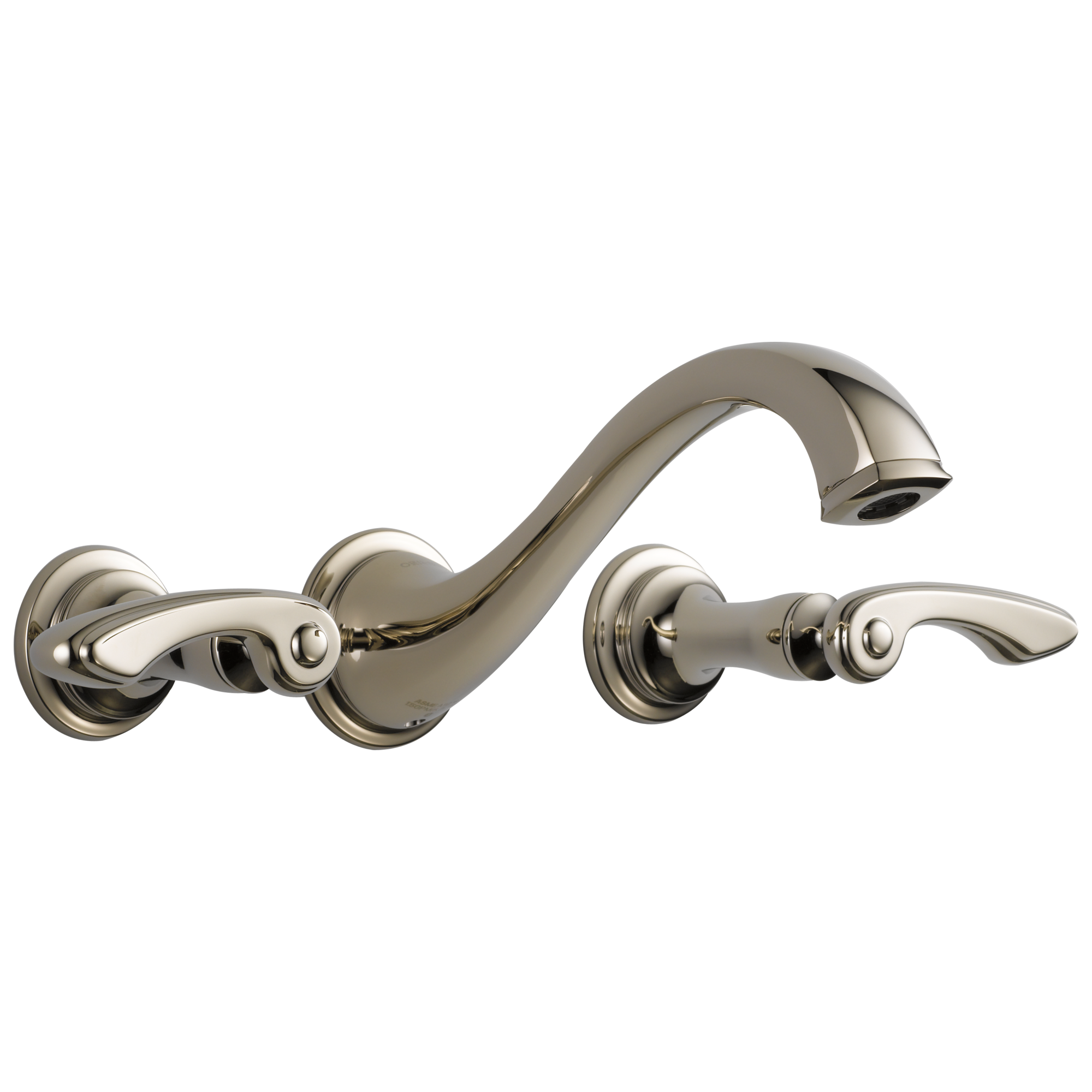 Charlotte Two-Handle Wall Mount Lavatory Faucet - Less Handles 1.2 GPM
