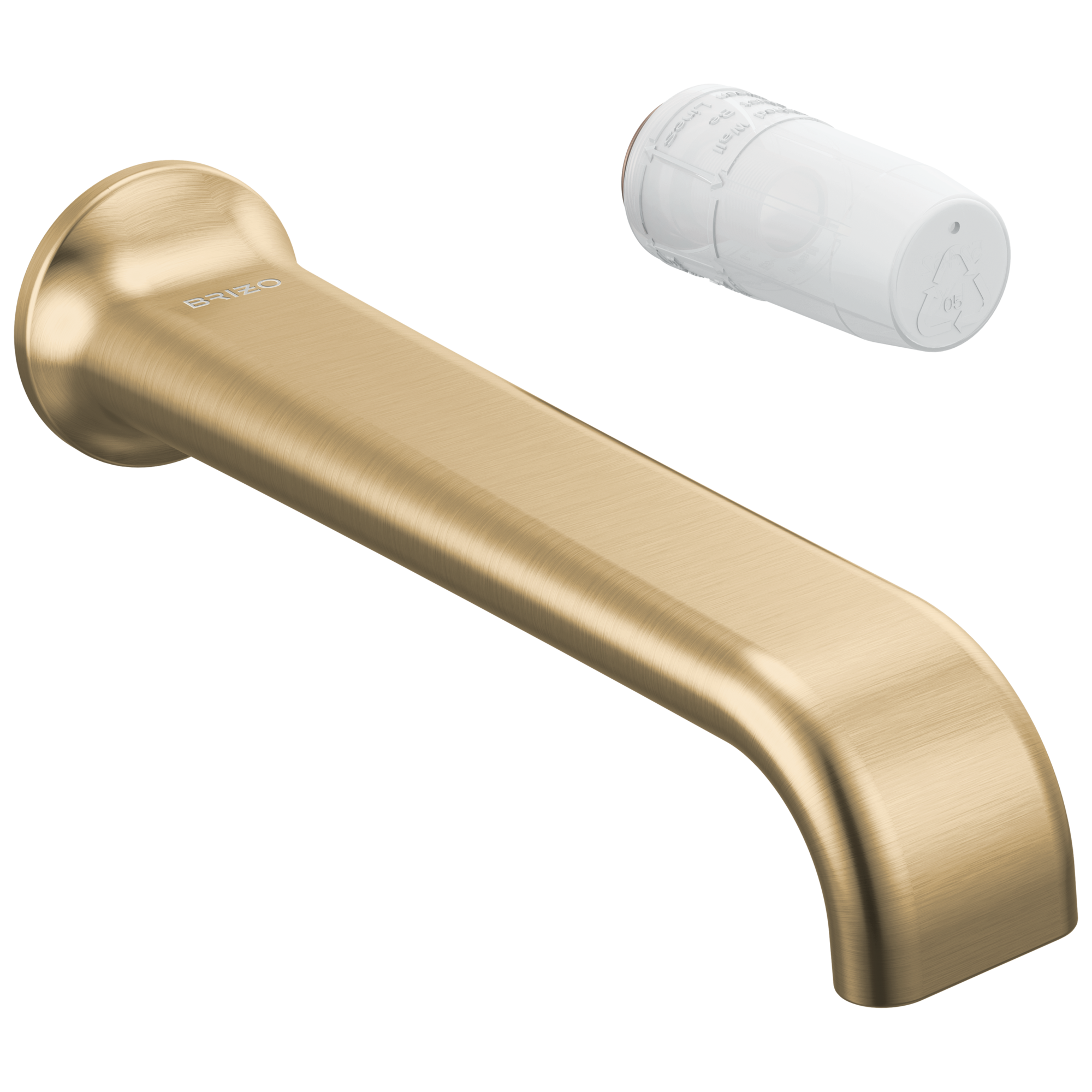 Allaria Two-Hole, Single-Handle Wall Mount Lavatory Faucet - Less Handle 1.2 GPM — image 1