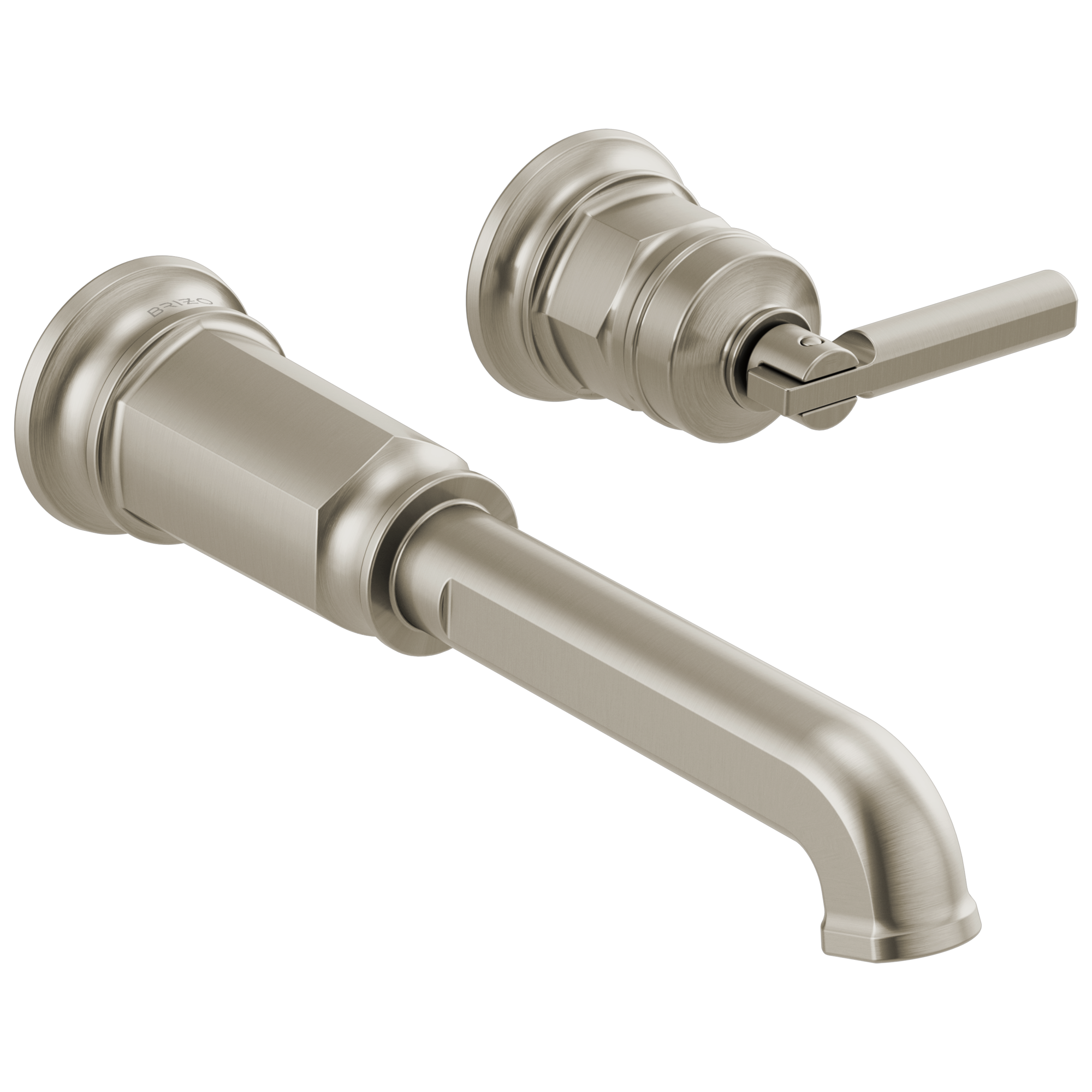 Invari Two-Hole, Single-Handle Wall Mount Lavatory Faucet - Less Handle 1.5 GPM