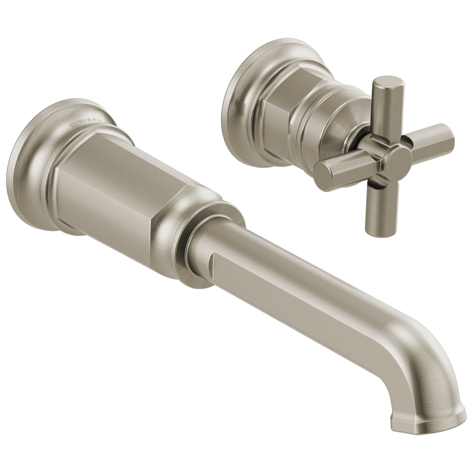 Invari Two-Hole, Single-Handle Wall Mount Lavatory Faucet - Less Handle 1.5 GPM — image 1