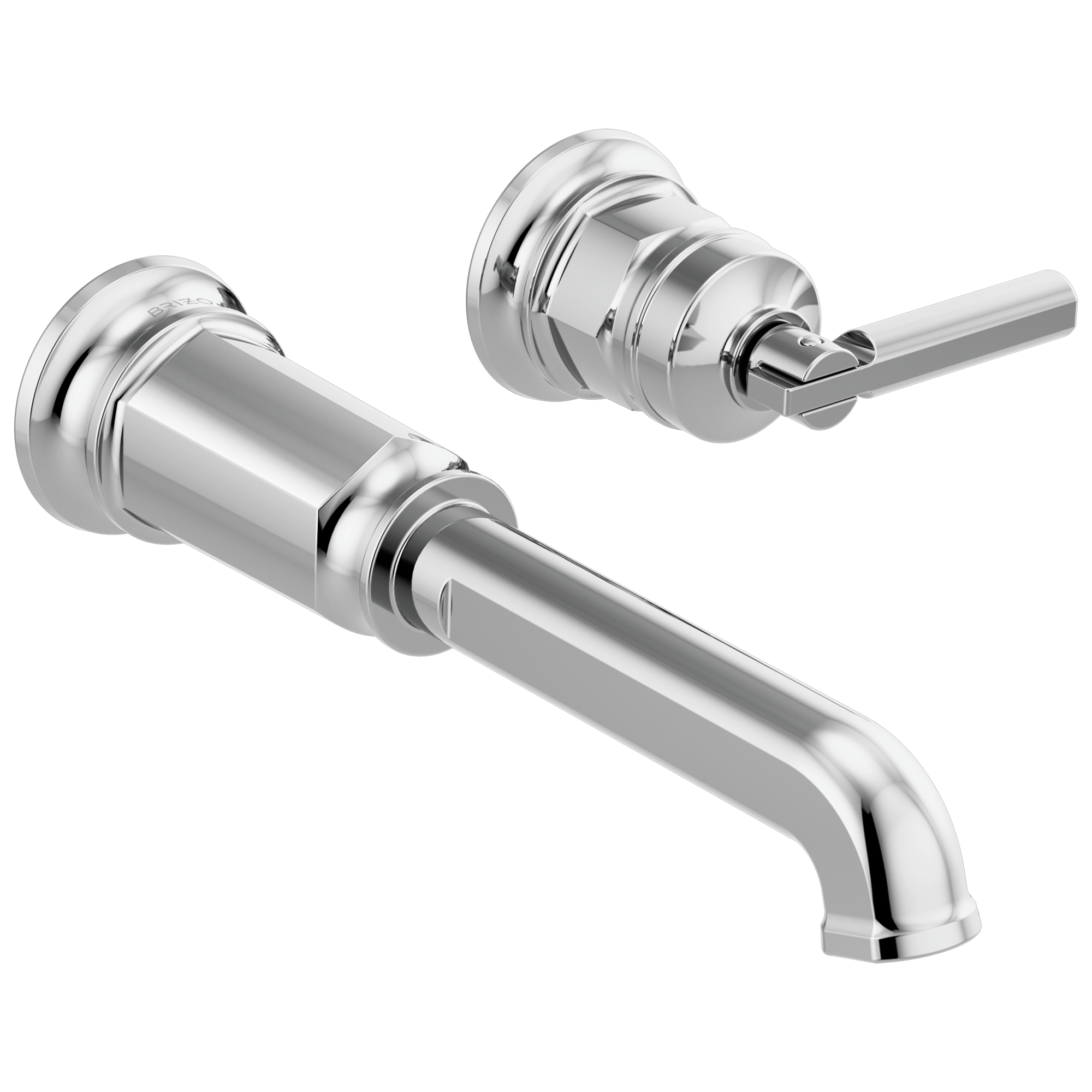 Invari Two-Hole, Single-Handle Wall Mount Lavatory Faucet - Less Handle 1.2 GPM — image 1