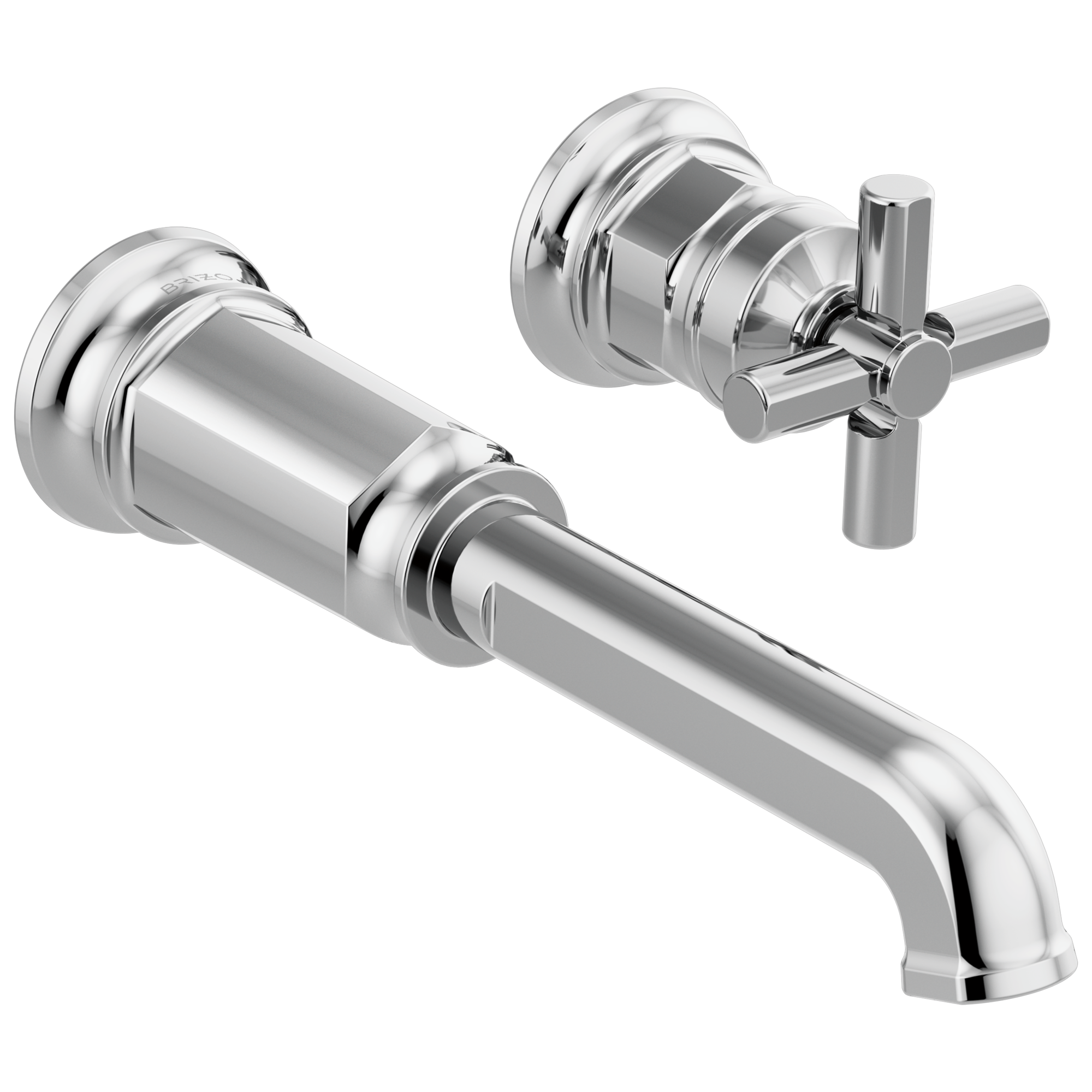 Invari Two-Hole, Single-Handle Wall Mount Lavatory Faucet - Less Handle 1.2 GPM — image 1