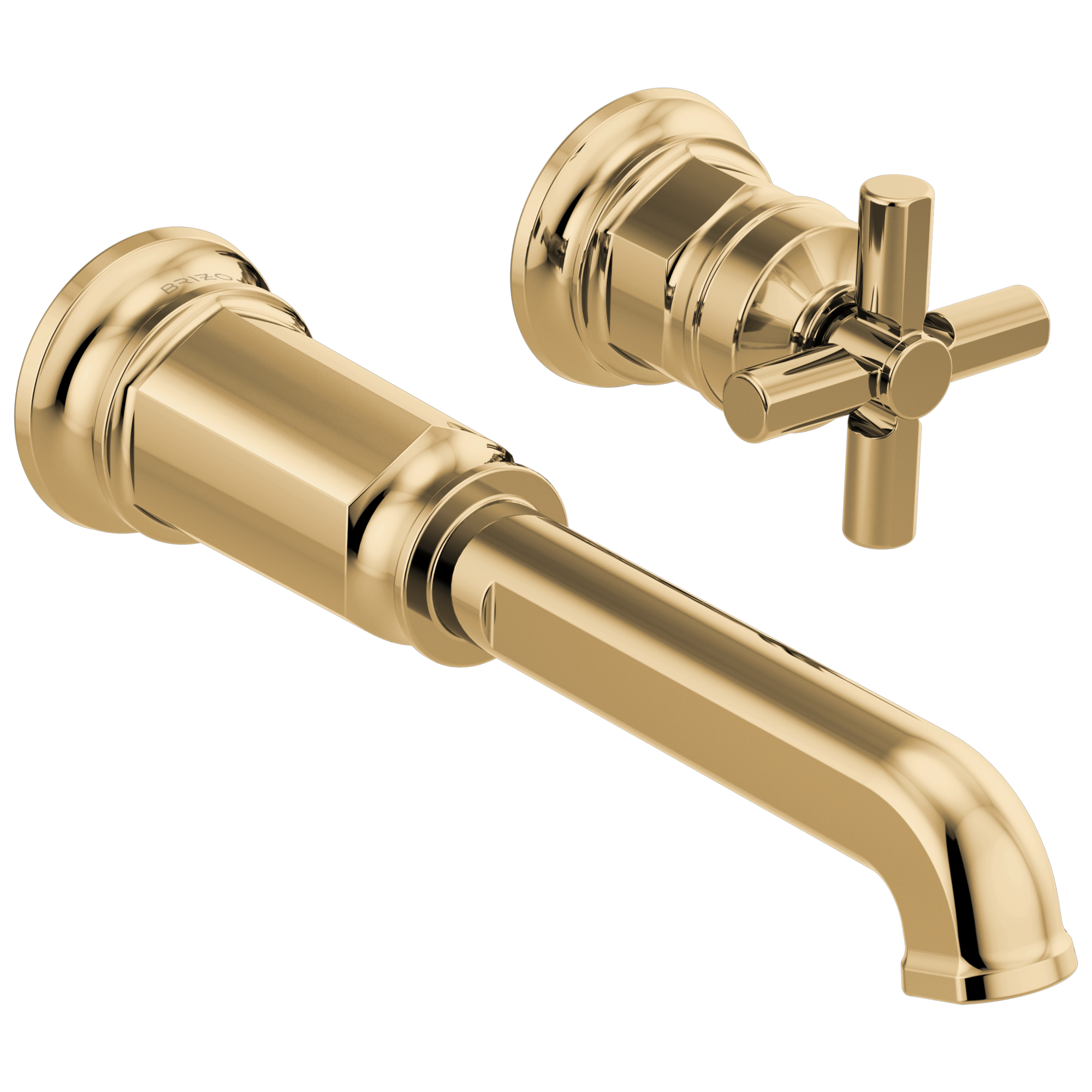 Invari Two-Hole, Single-Handle Wall Mount Lavatory Faucet - Less Handle 1.5 GPM — image 1