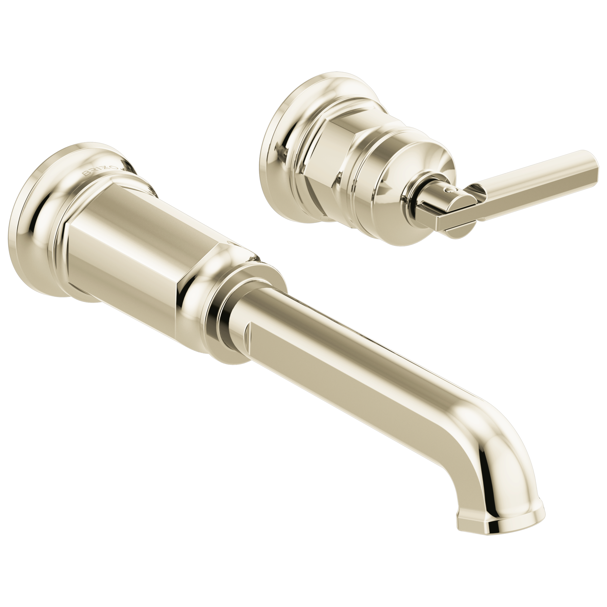 Invari Two-Hole, Single-Handle Wall Mount Lavatory Faucet - Less Handle 1.2 GPM — image 1