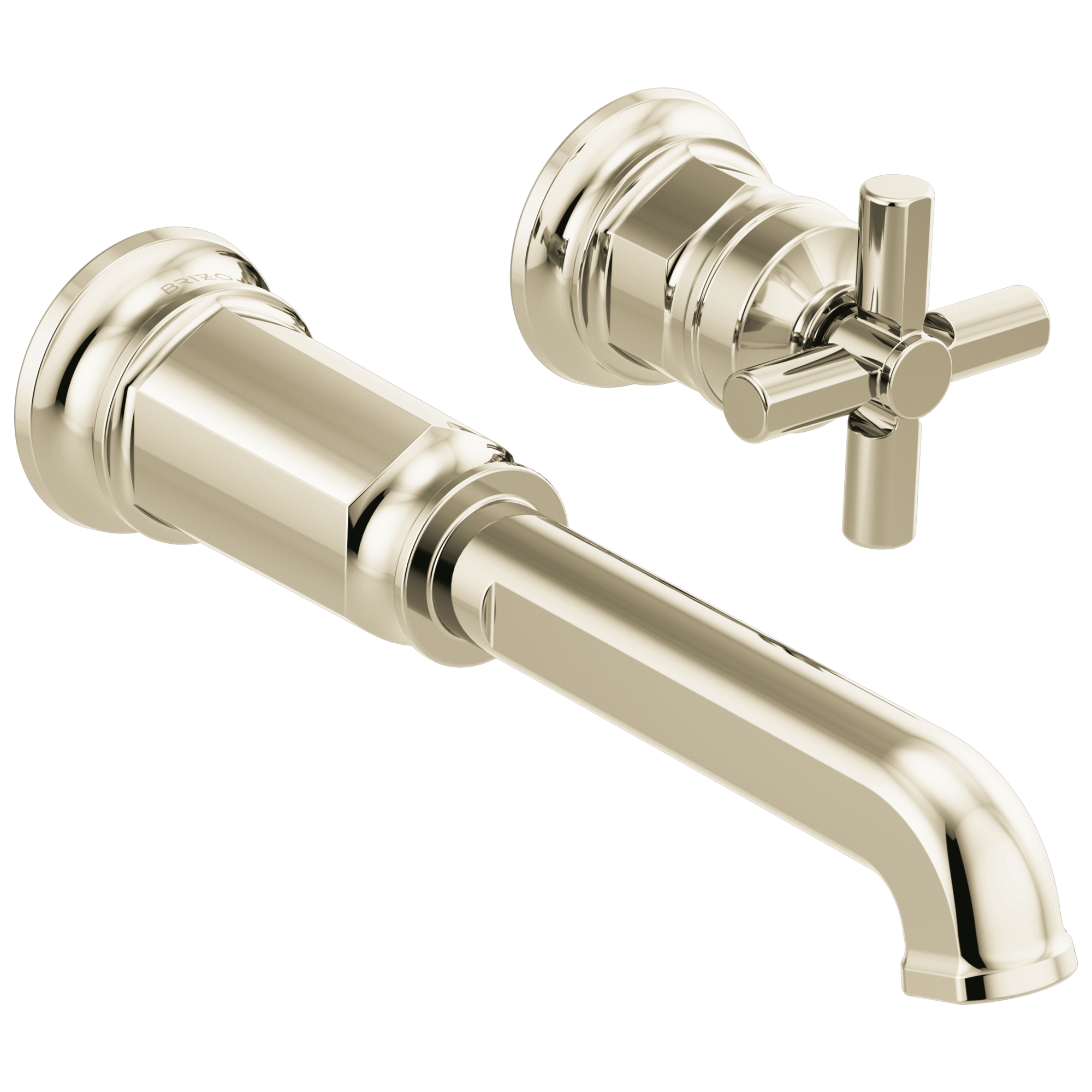 Invari Two-Hole, Single-Handle Wall Mount Lavatory Faucet - Less Handle 1.2 GPM — image 1