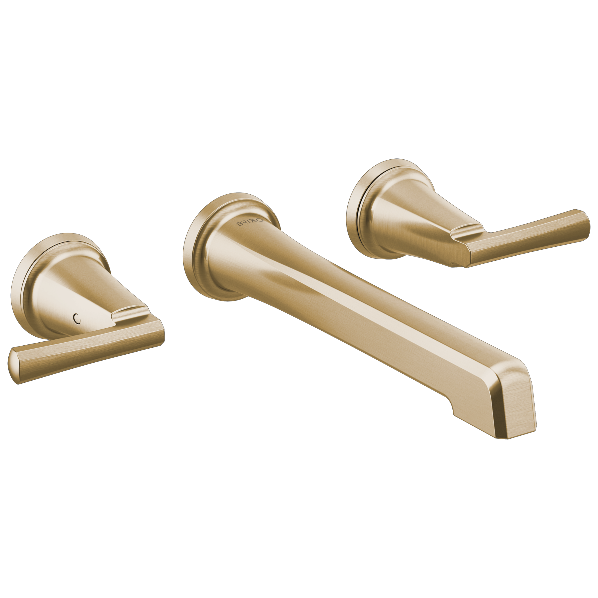 Levoir Two-Handle Wall Mount Lavatory Faucet - Less Handles 1.5 GPM