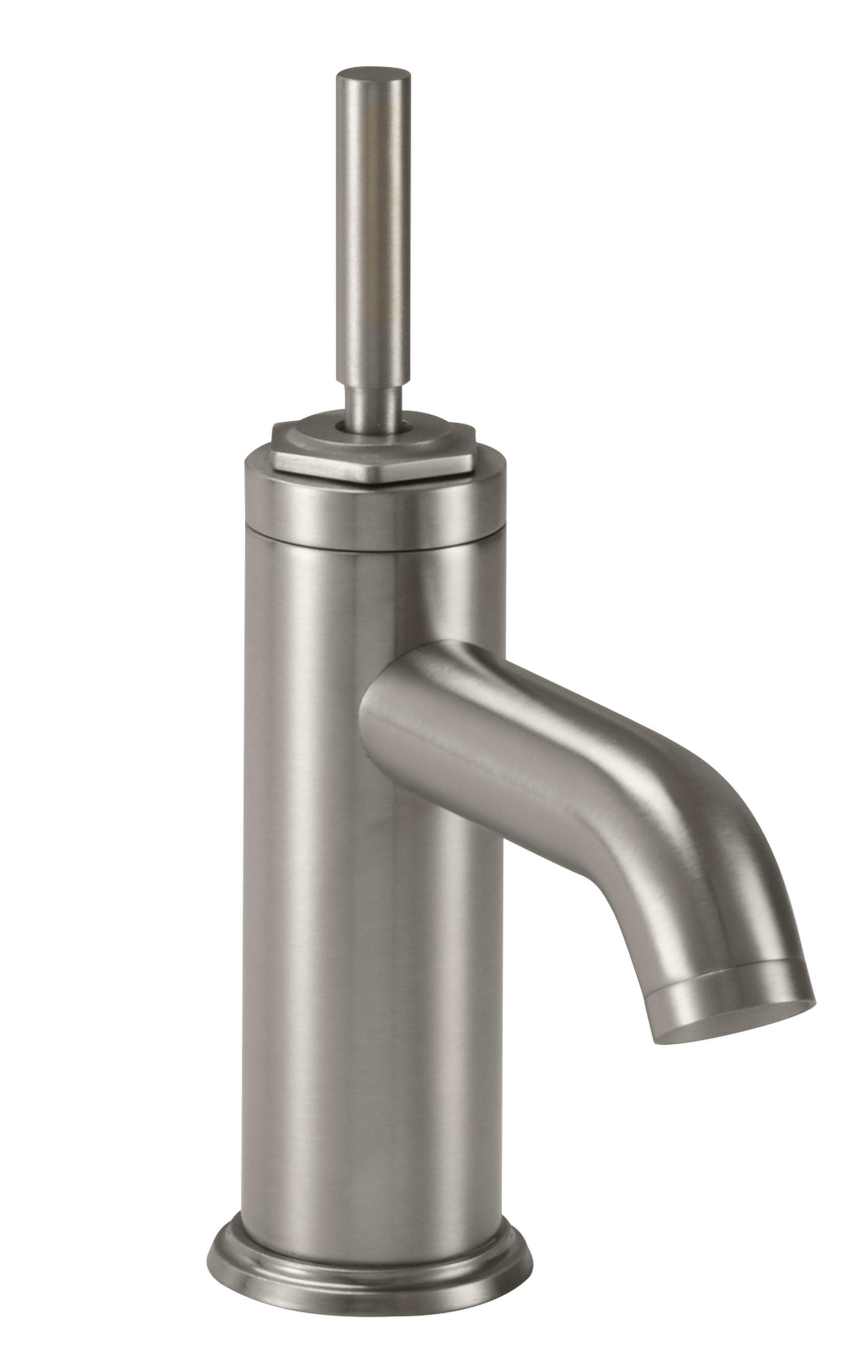 Descanso Single Hole Lavatory Faucet - Smooth Handle