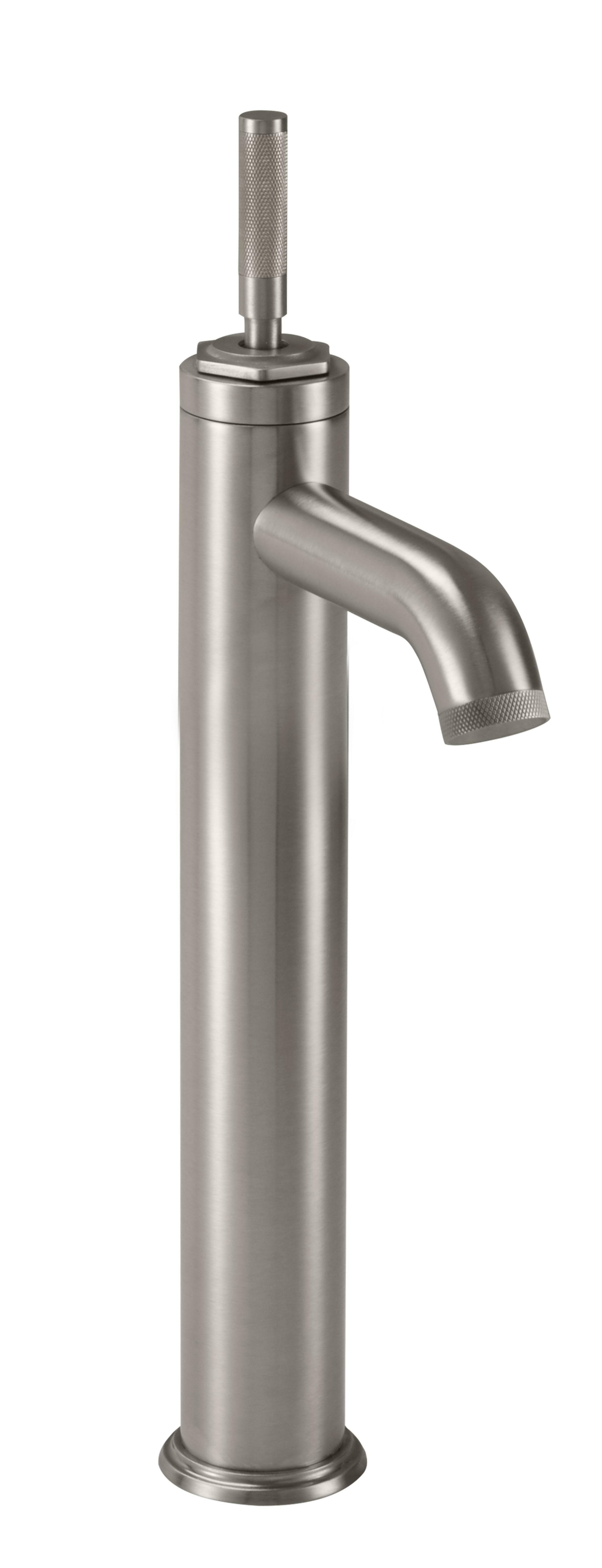 Descanso Single Hole Lavatory Faucet - Knurled Handle — image 1