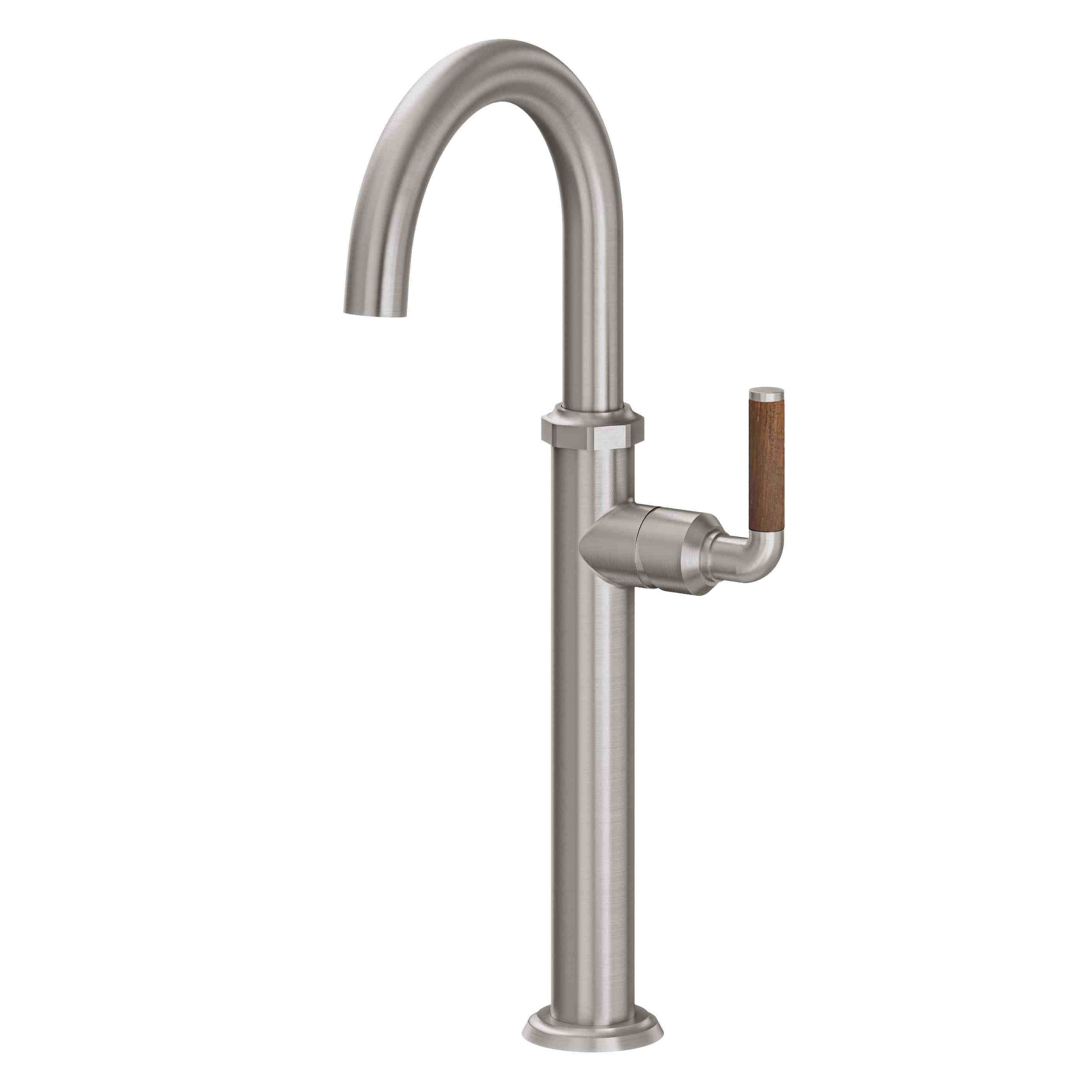 Descanso Single Hole Lavatory/Bar/Prep Faucet - High Spout — image 1