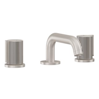 Jalama 8" Widespread Lavatory Faucet - Pinstripe Intaglio Handle