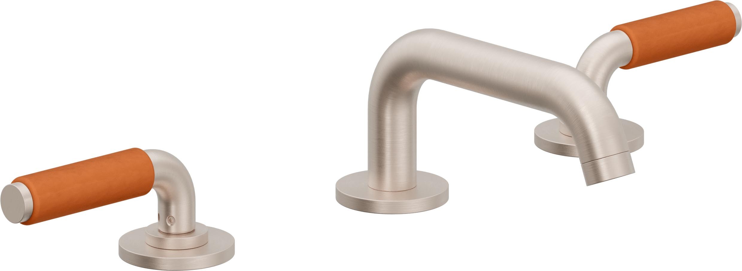 Cayucos 8" Widespread Lavatory Faucet - Low Quad Spout — image 1