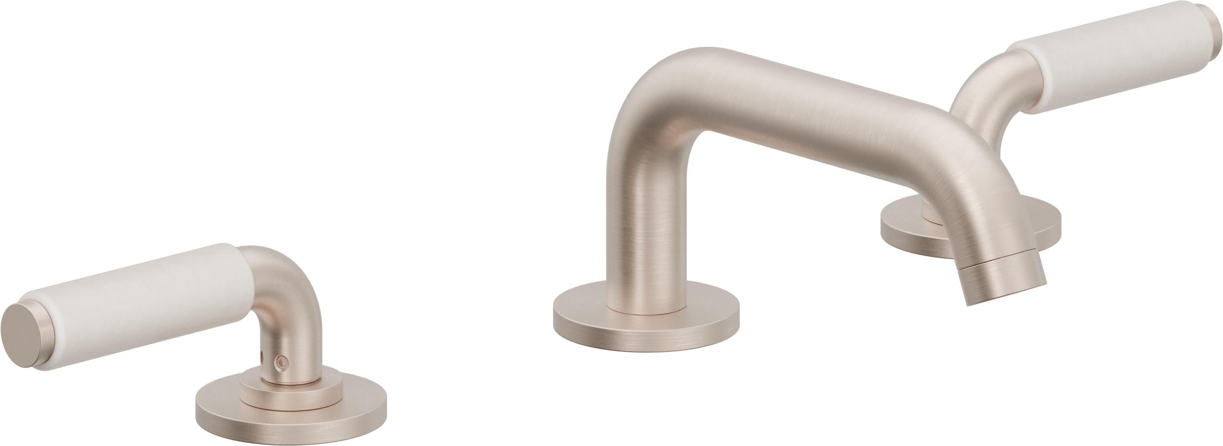 Cayucos 8" Widespread Lavatory Faucet - Low Quad Spout — image 1