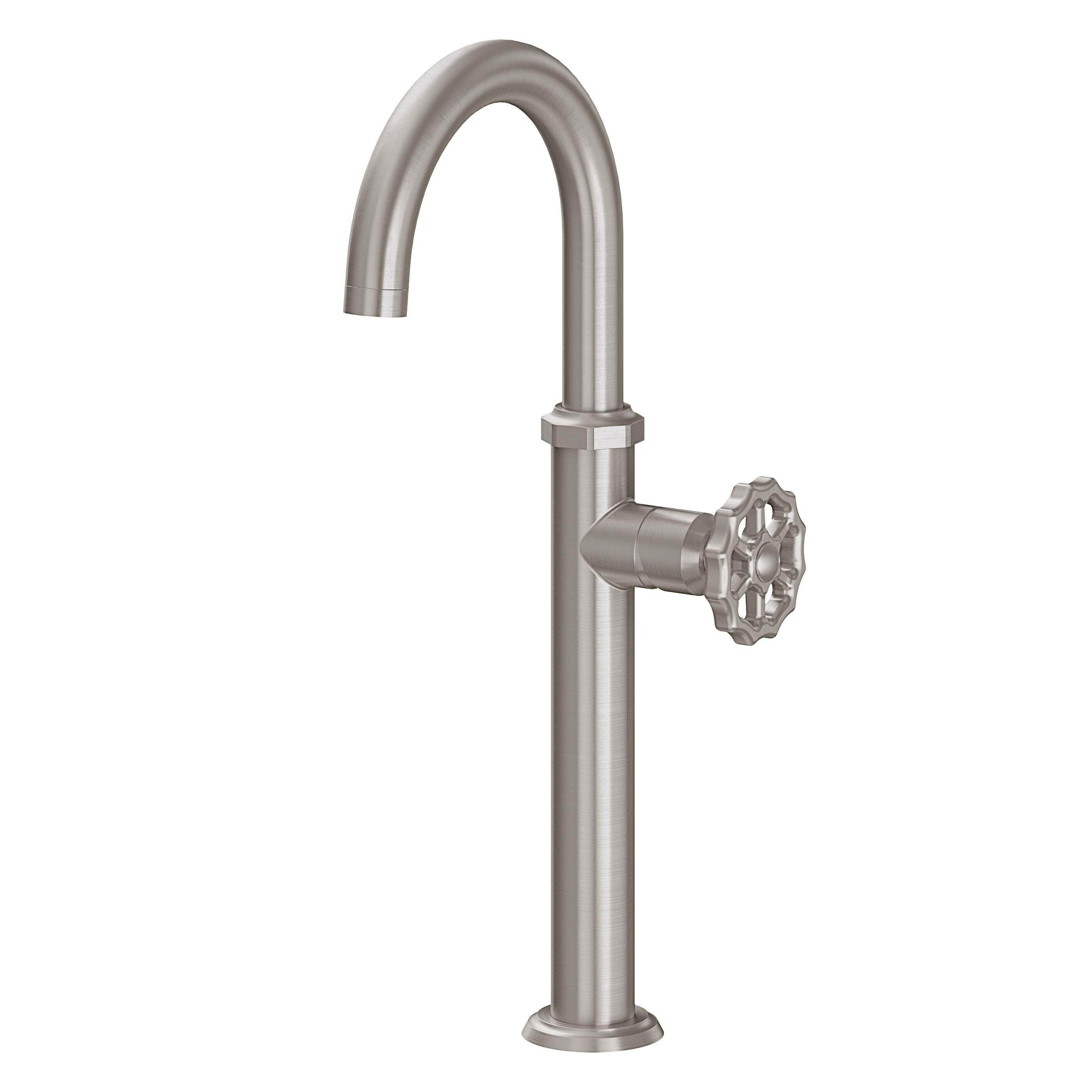 Descanso Works Single Hole Lavatory Faucet - High
