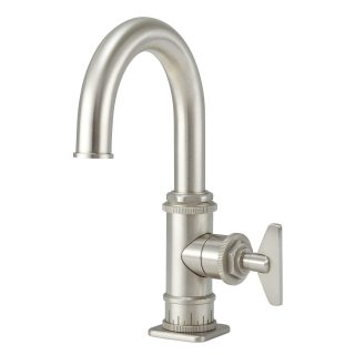 Steampunk Bay Single Hole High Spout Lavatory/Prep/Bar Faucet - Blade Handle