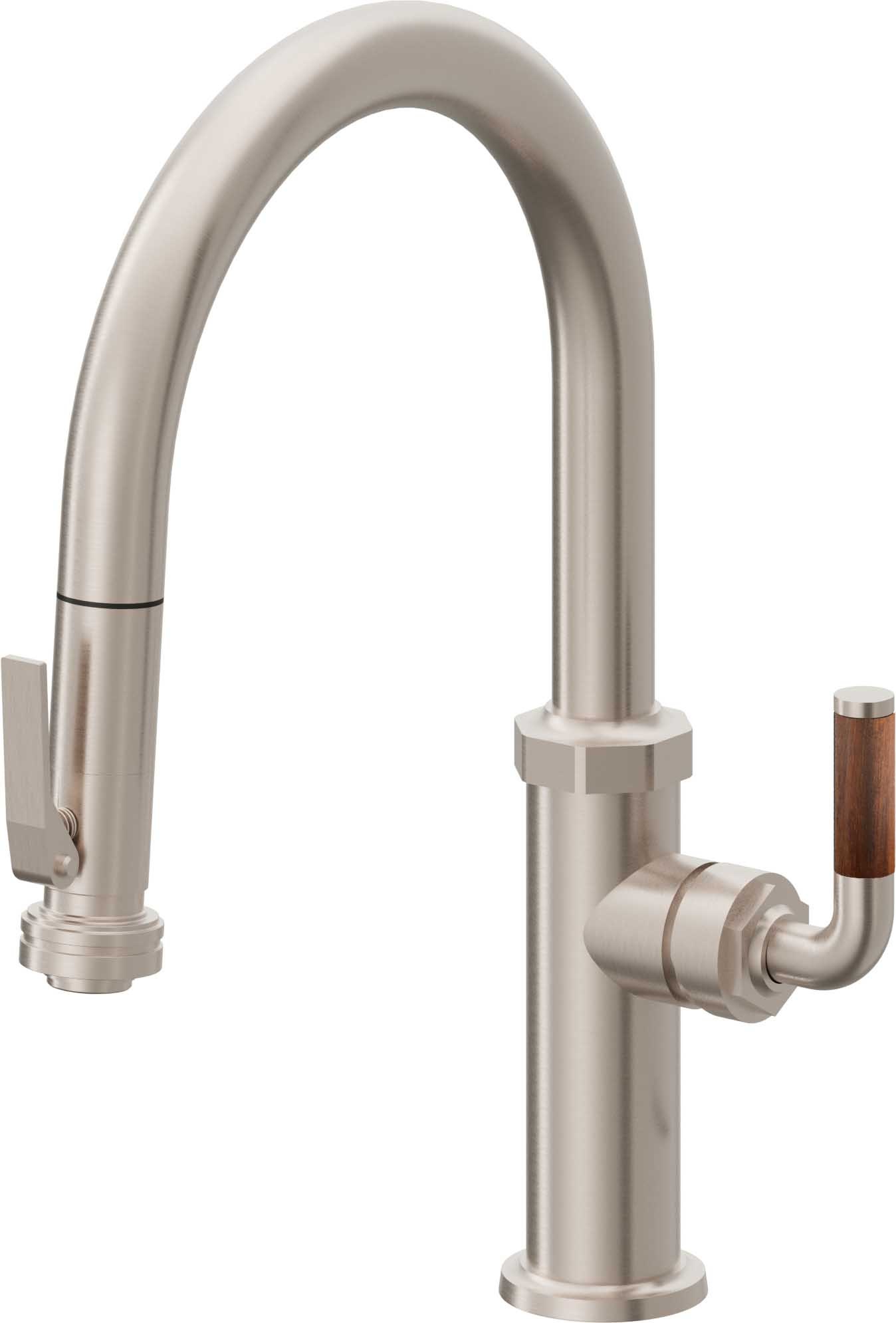 Descanso Pull-Down Kitchen Faucet with Squeeze Sprayer - Low Arc Spout — image 1