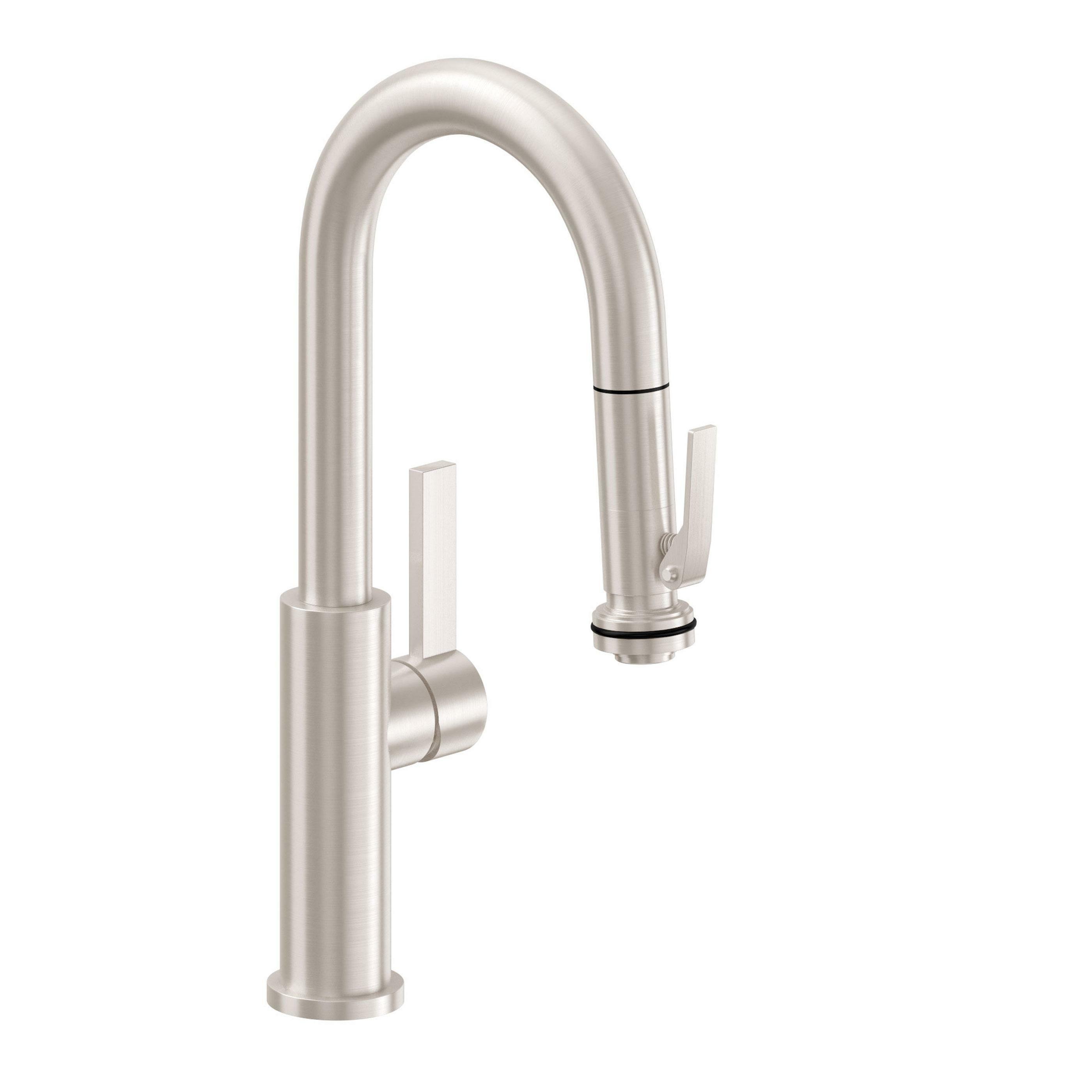 Corsano Pull-Down Prep/Bar Faucet with Squeeze Handle Sprayer