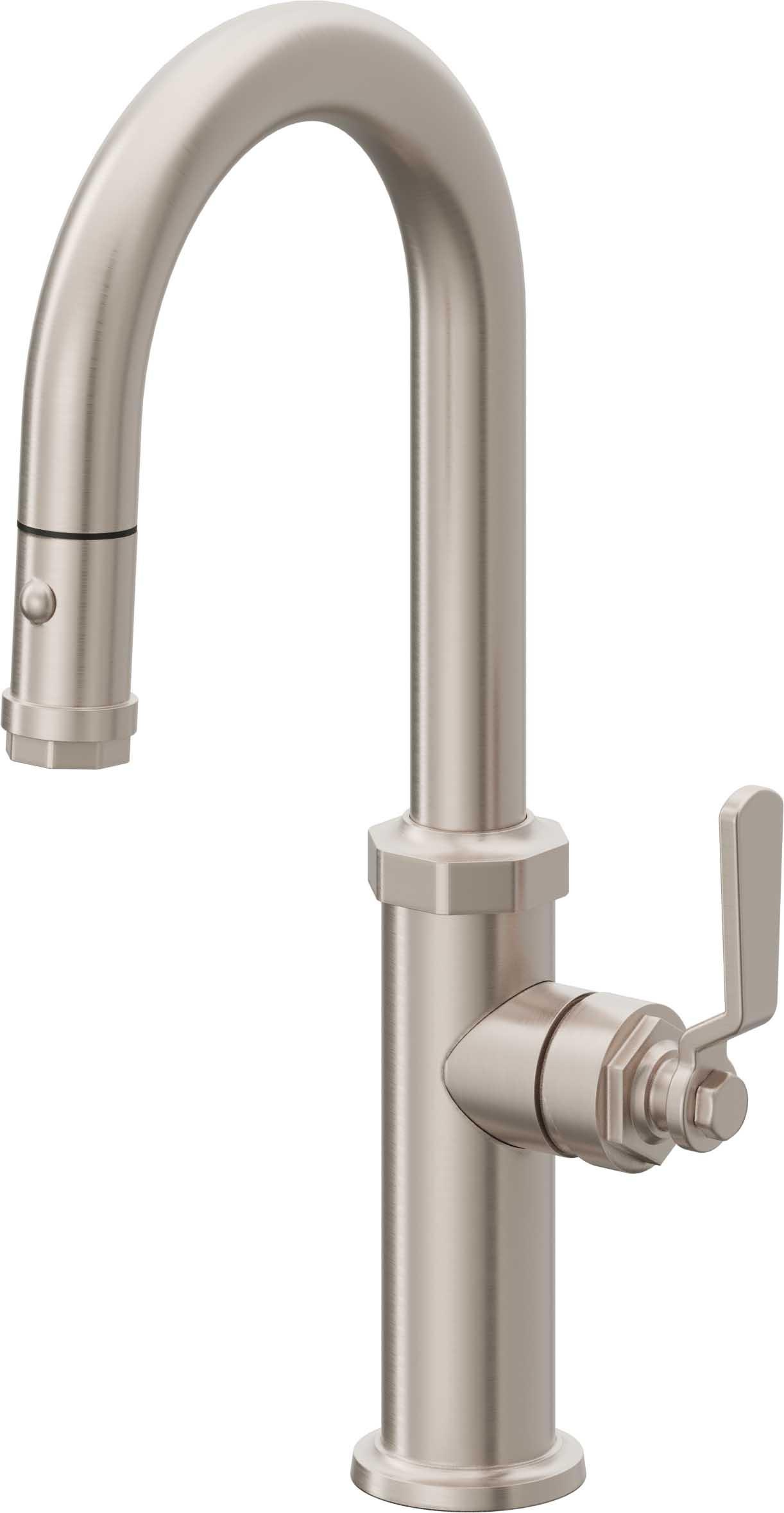 Descanso Works Pull-Down Prep/Bar Faucet with Ball Lever Handle — image 1