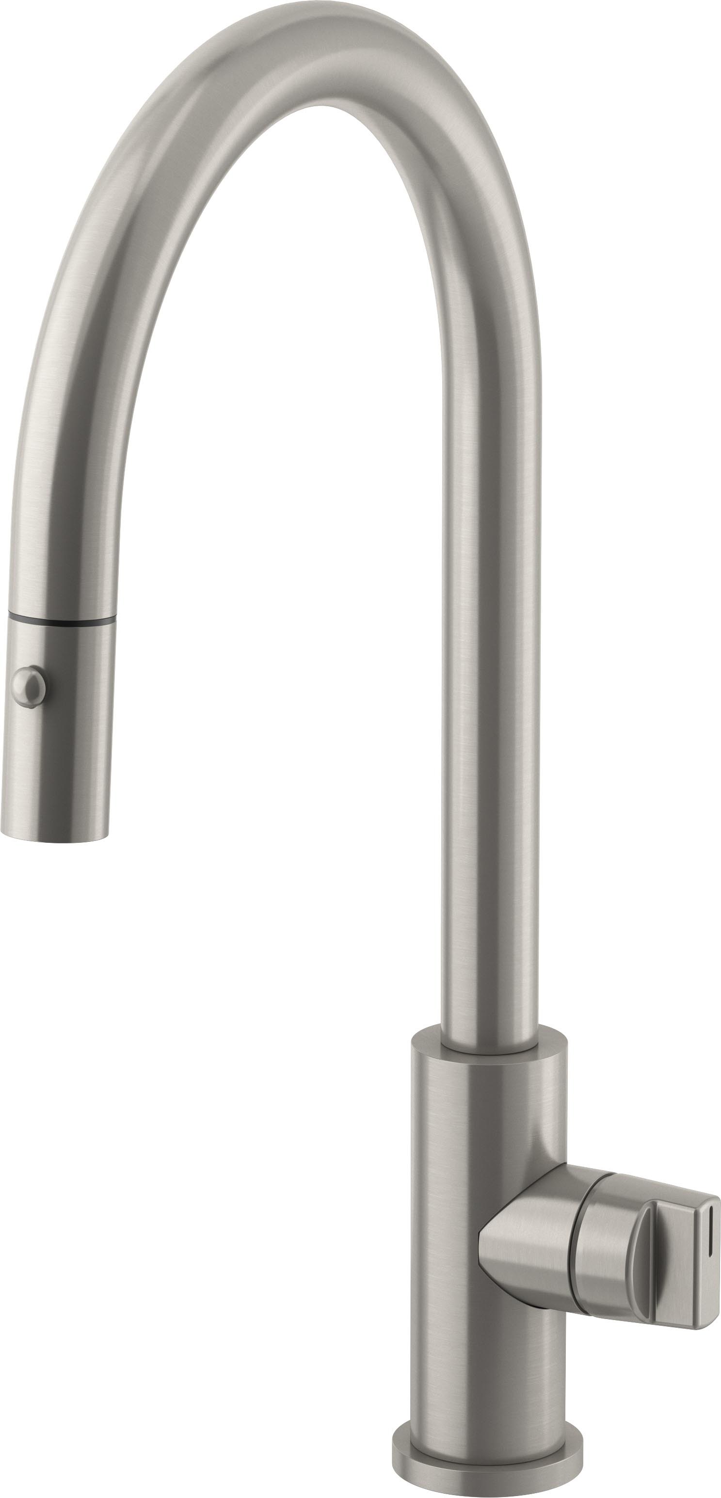 COTO Pull-Down Kitchen Faucet with Button Sprayer - High Spout