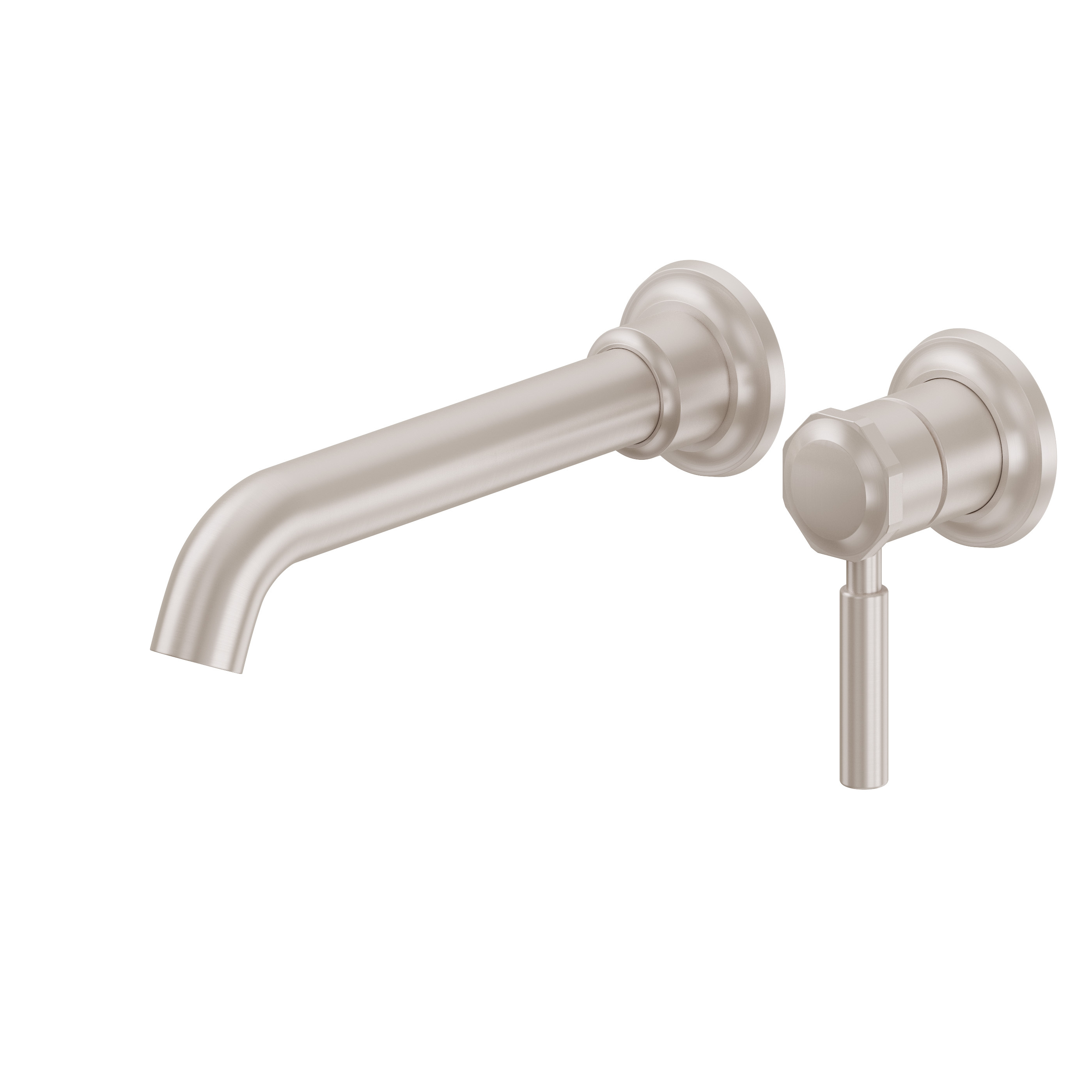 Descanso Single Handle Lavatory Wall Faucet Trim Only — image 1