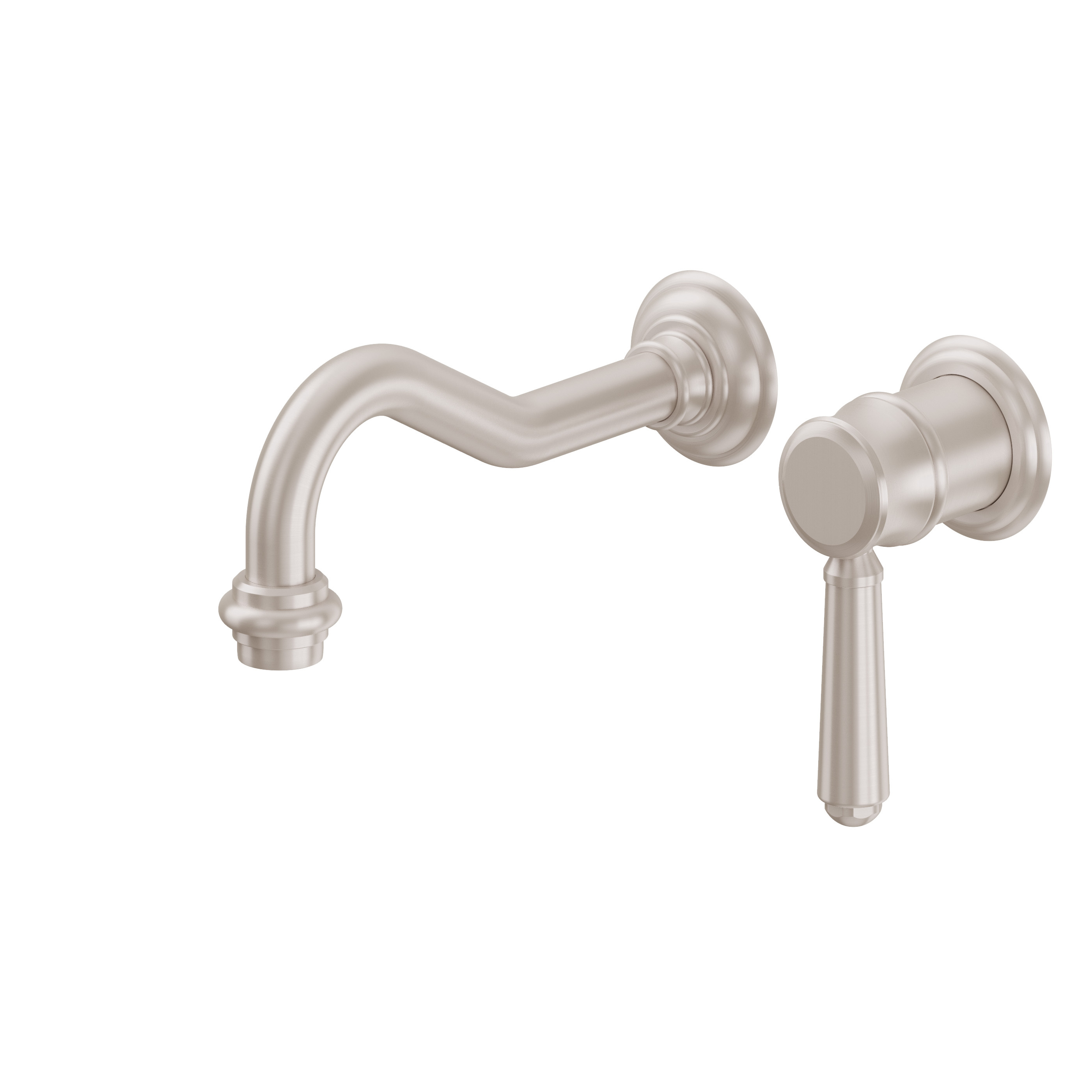 Montecito Single Handle Lavatory Wall Faucet Trim Only — image 1