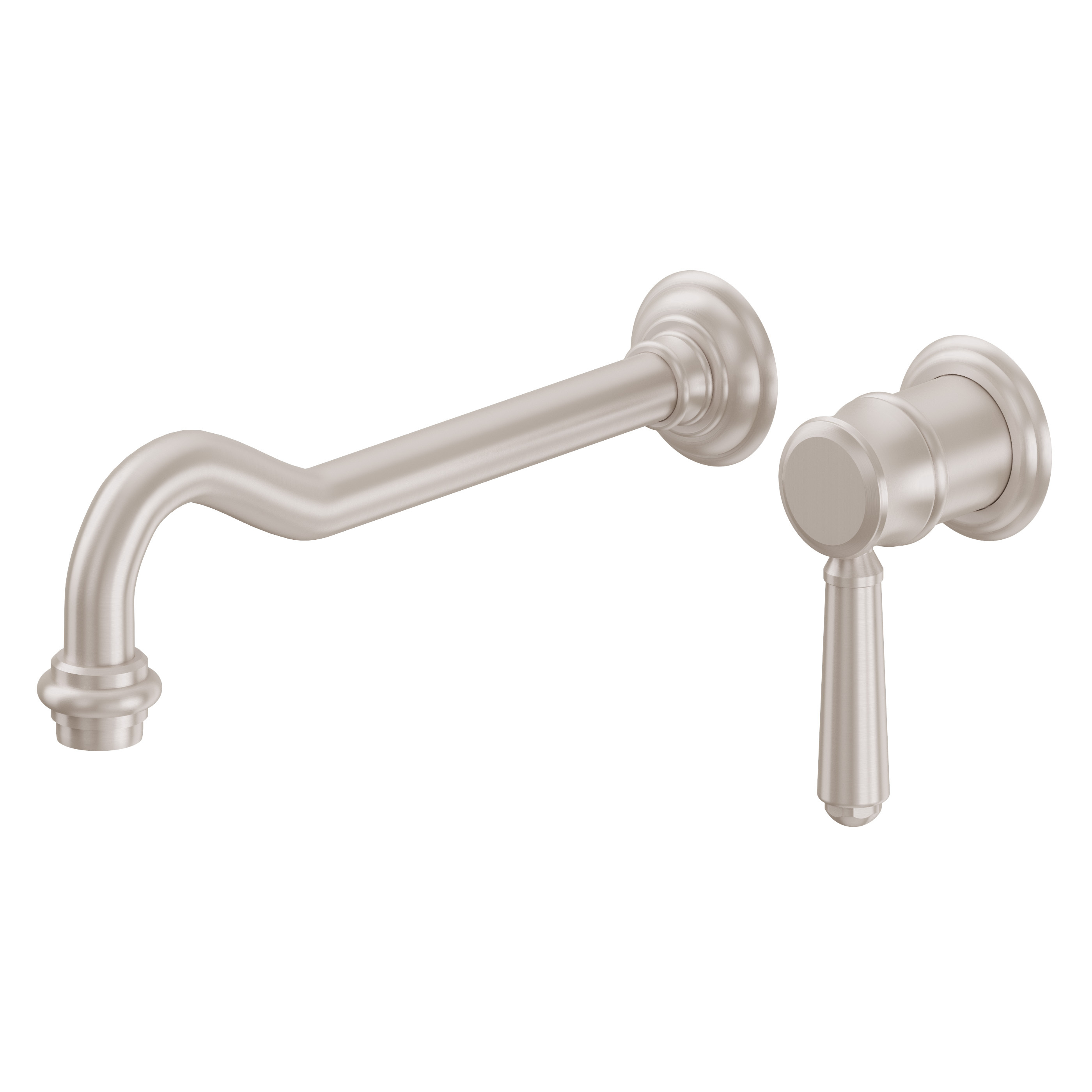 Montecito Single Handle Lavatory Wall Faucet Trim Only — image 1