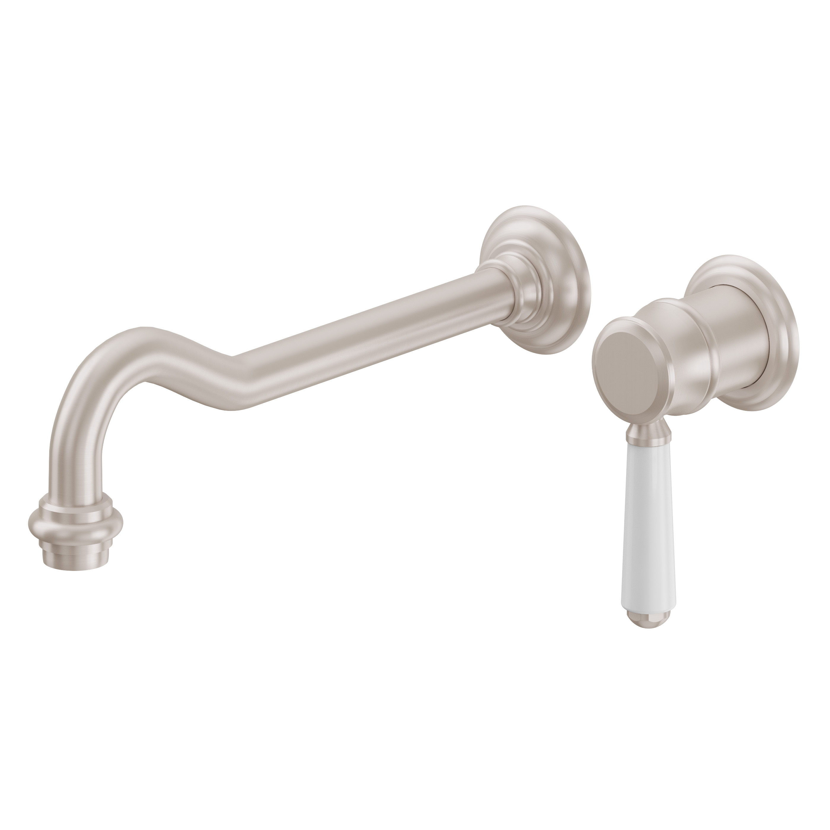 Cardiff Single Handle Lavatory Wall Faucet Trim Only