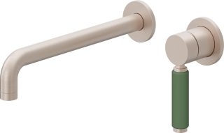 Cayucos Single Handle Lavatory Wall Faucet Trim Only