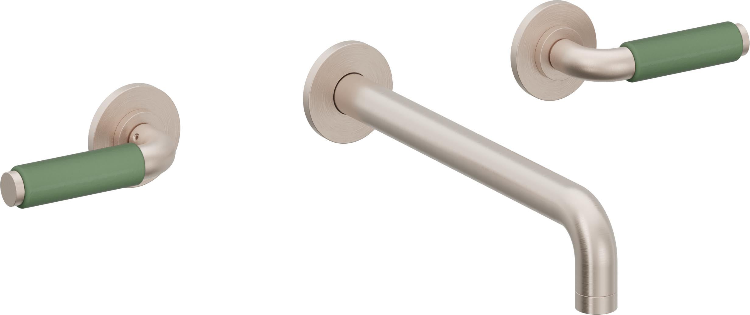 Cayucos Two Handle Lavatory Wall Faucet Trim Only