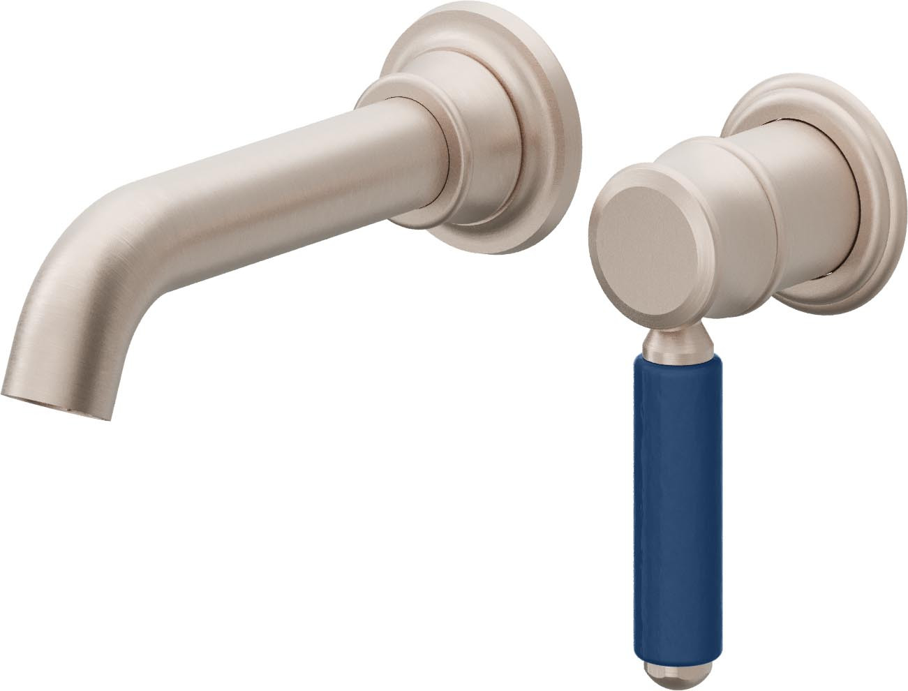 Del Mar Single Handle Lavatory Wall Faucet Trim Only