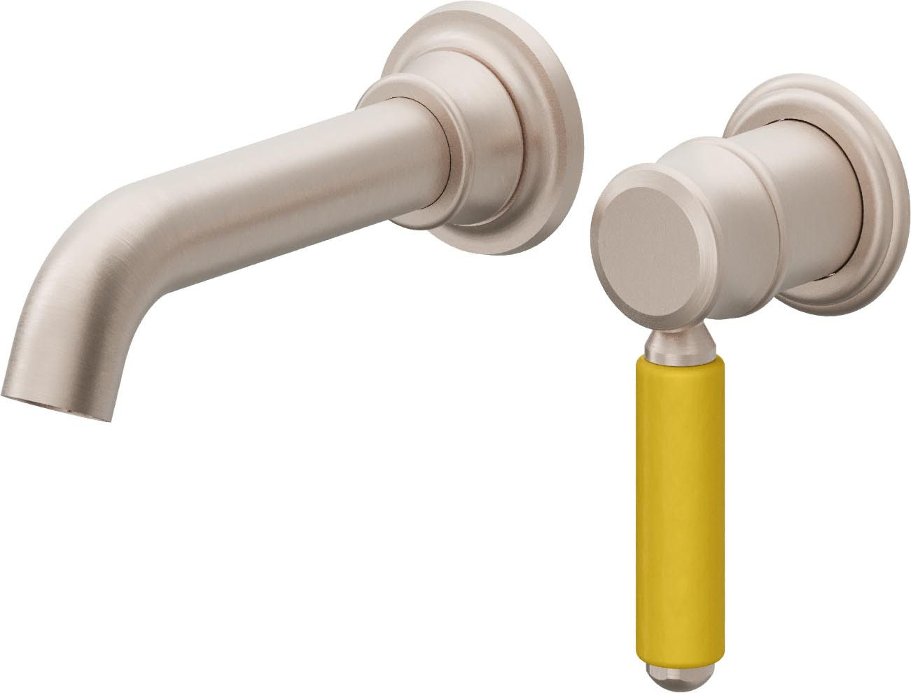 Del Mar Single Handle Lavatory Wall Faucet Trim Only — image 1