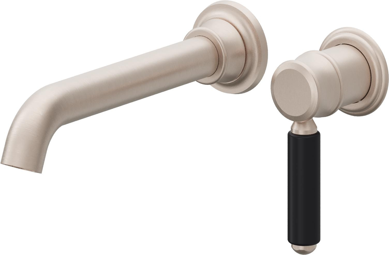 Del Mar Single Handle Lavatory Wall Faucet Trim Only — image 1